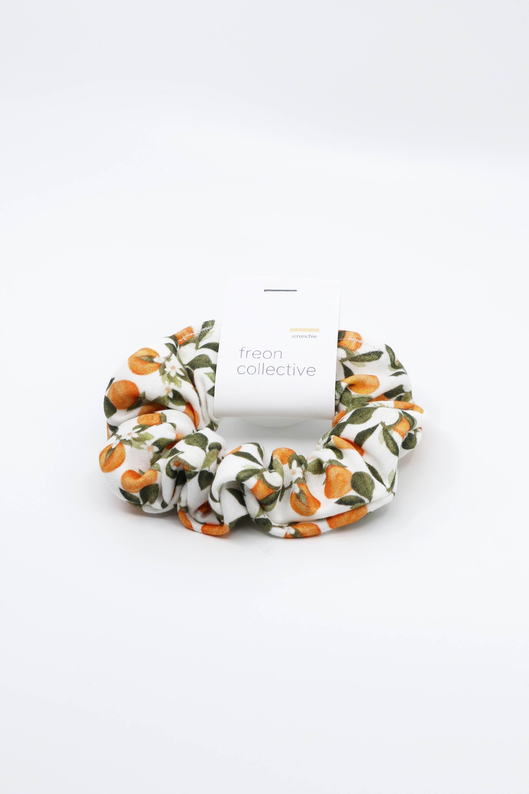 Freon Collective - Organic Cotton Hair Scrunchie - Clementine