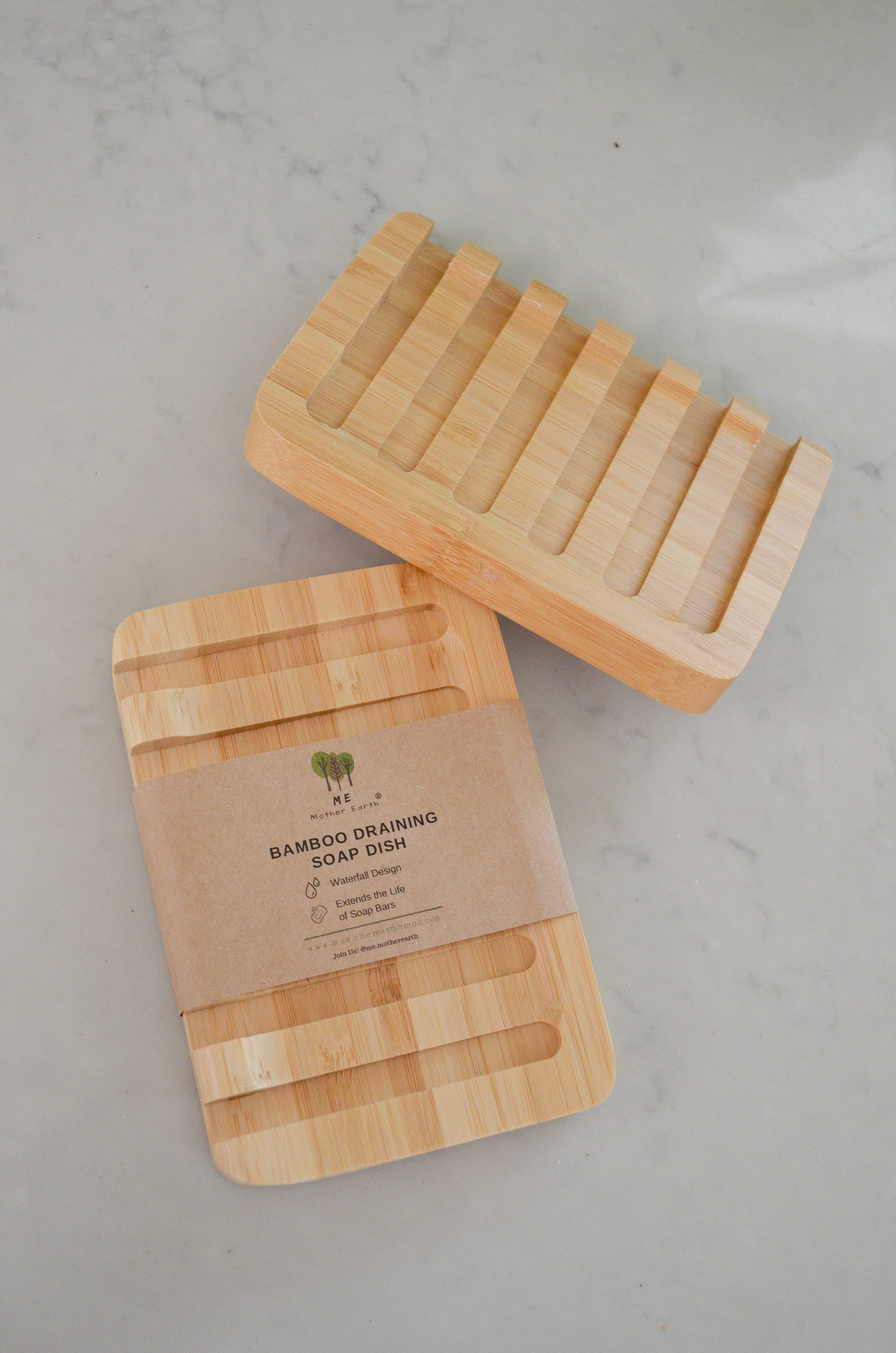 Me Mother Earth - Bamboo Draining Soap Dish