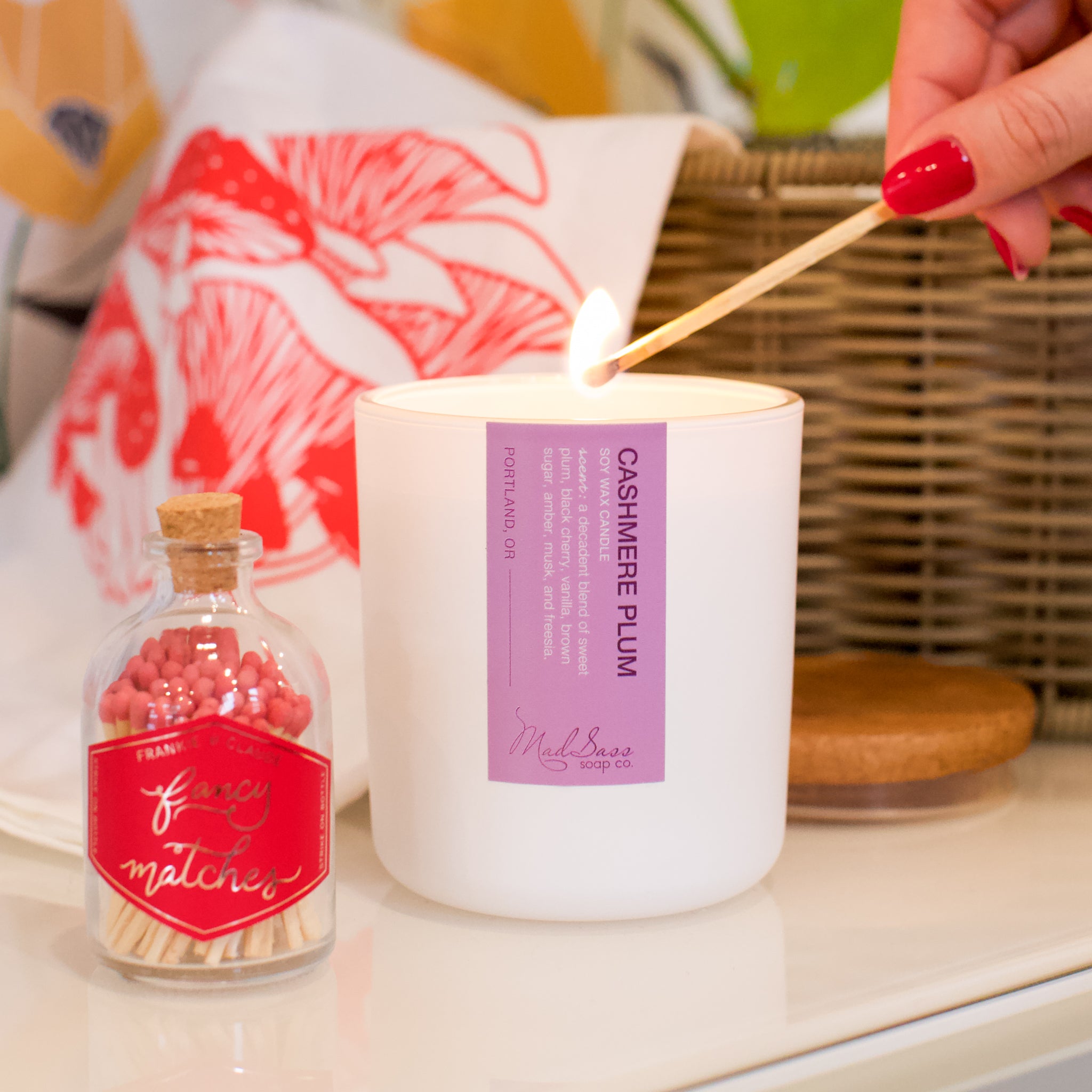 Cashmere Plum - Candle