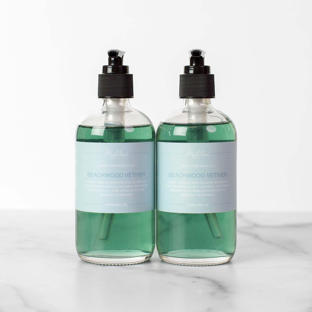 Beachwood Vetiver Liquid Hand Wash Mad Sass Soap Co