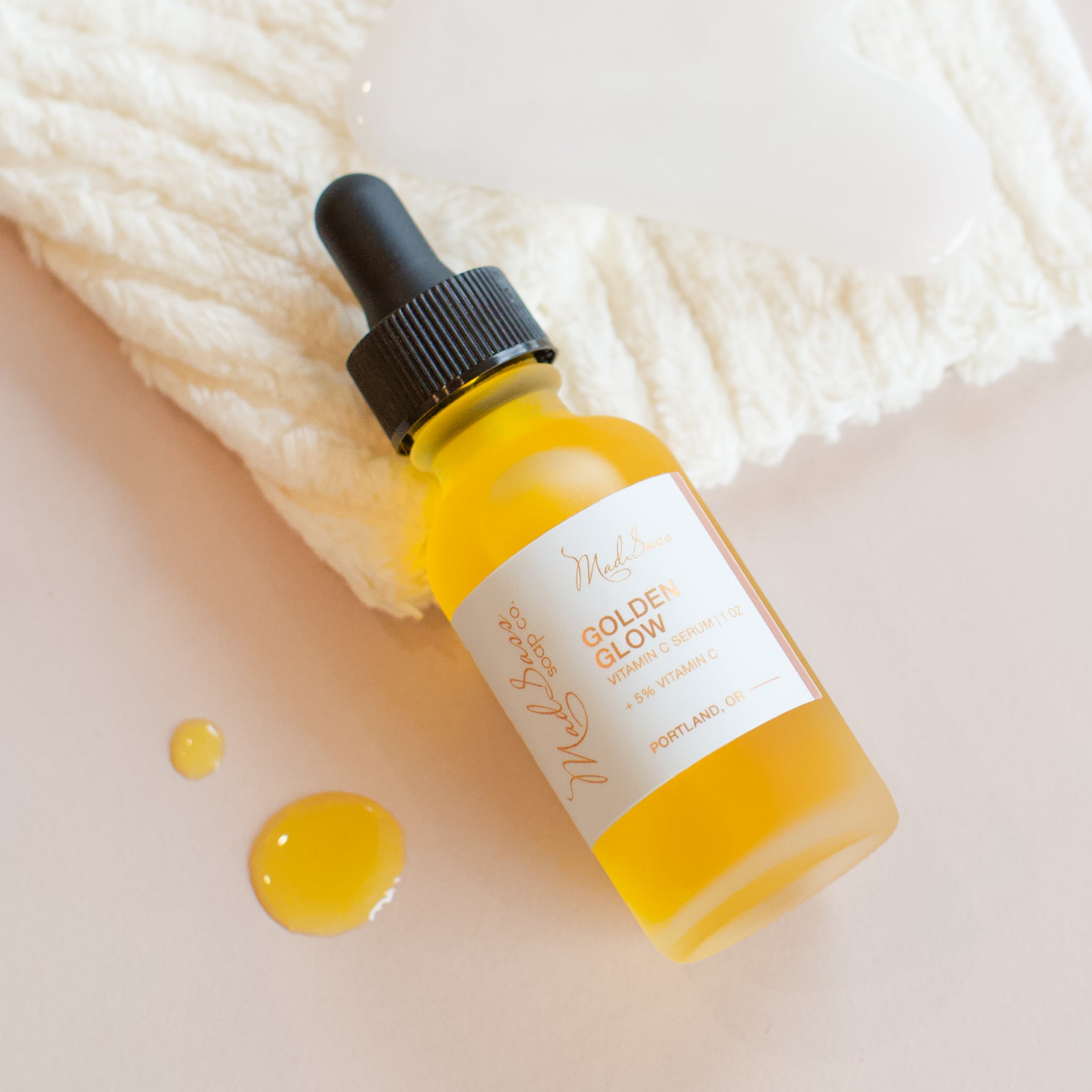 Golden Glow - Vitamin C Facial Oil – Mad Sass Soap Co