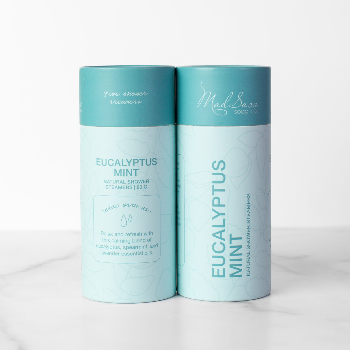 Eucalyptus Mint (Pack of 5) - Shower Steamers – Mad Sass Soap Co