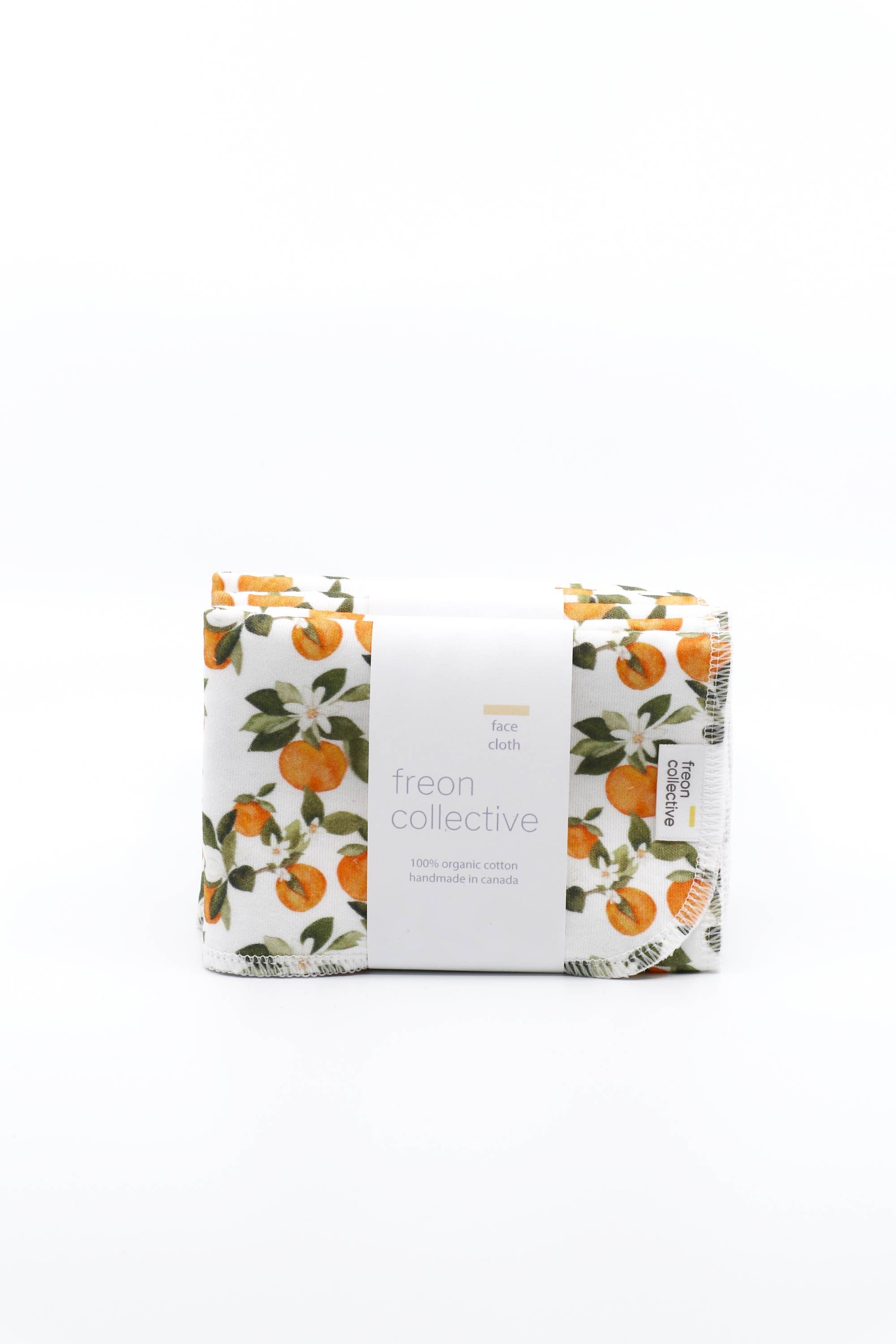 Freon Collective - Organic Cotton Face Cloth - Clementine