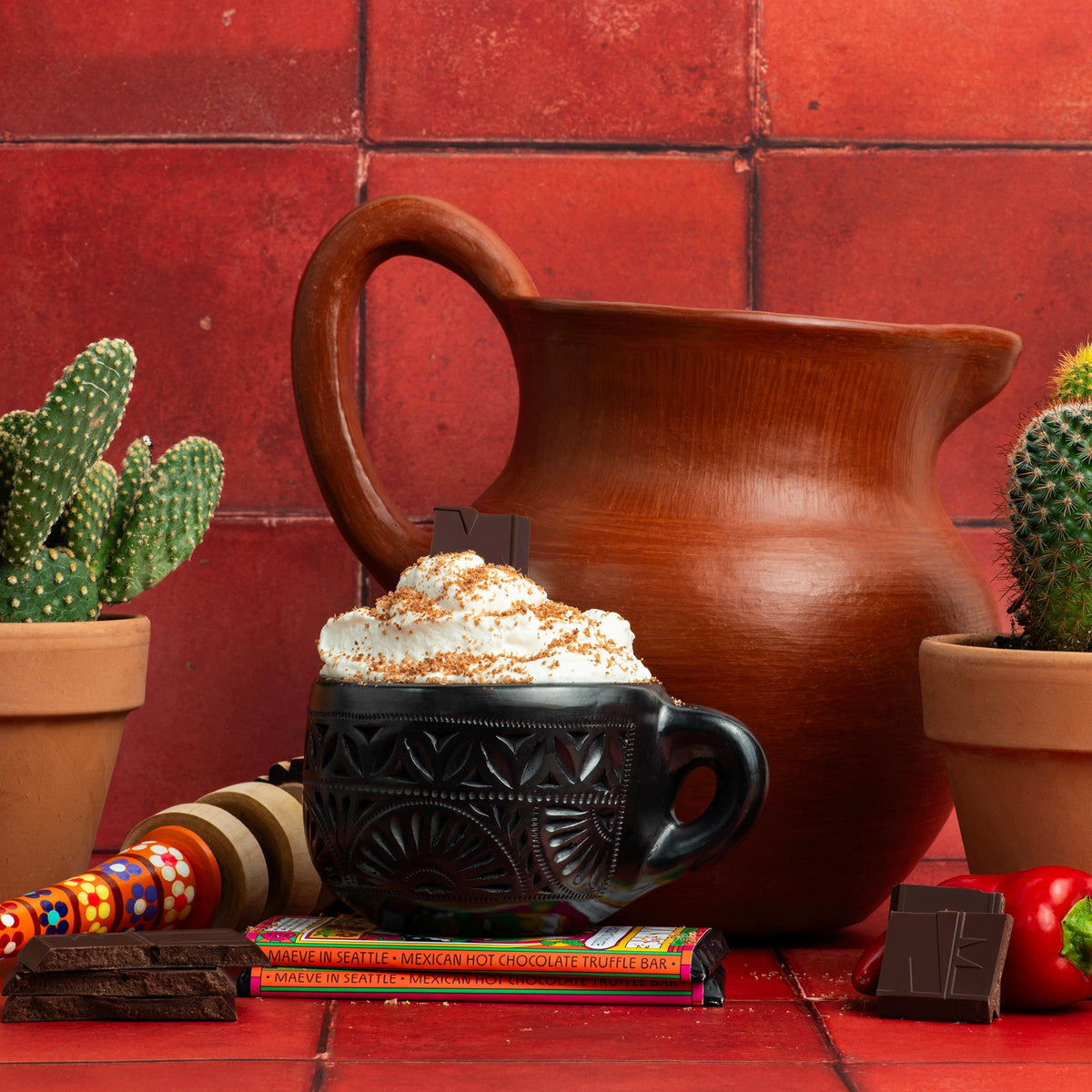 Maeve - Mexican Hot Chocolate Truffle Bar – Mad Sass Soap Co