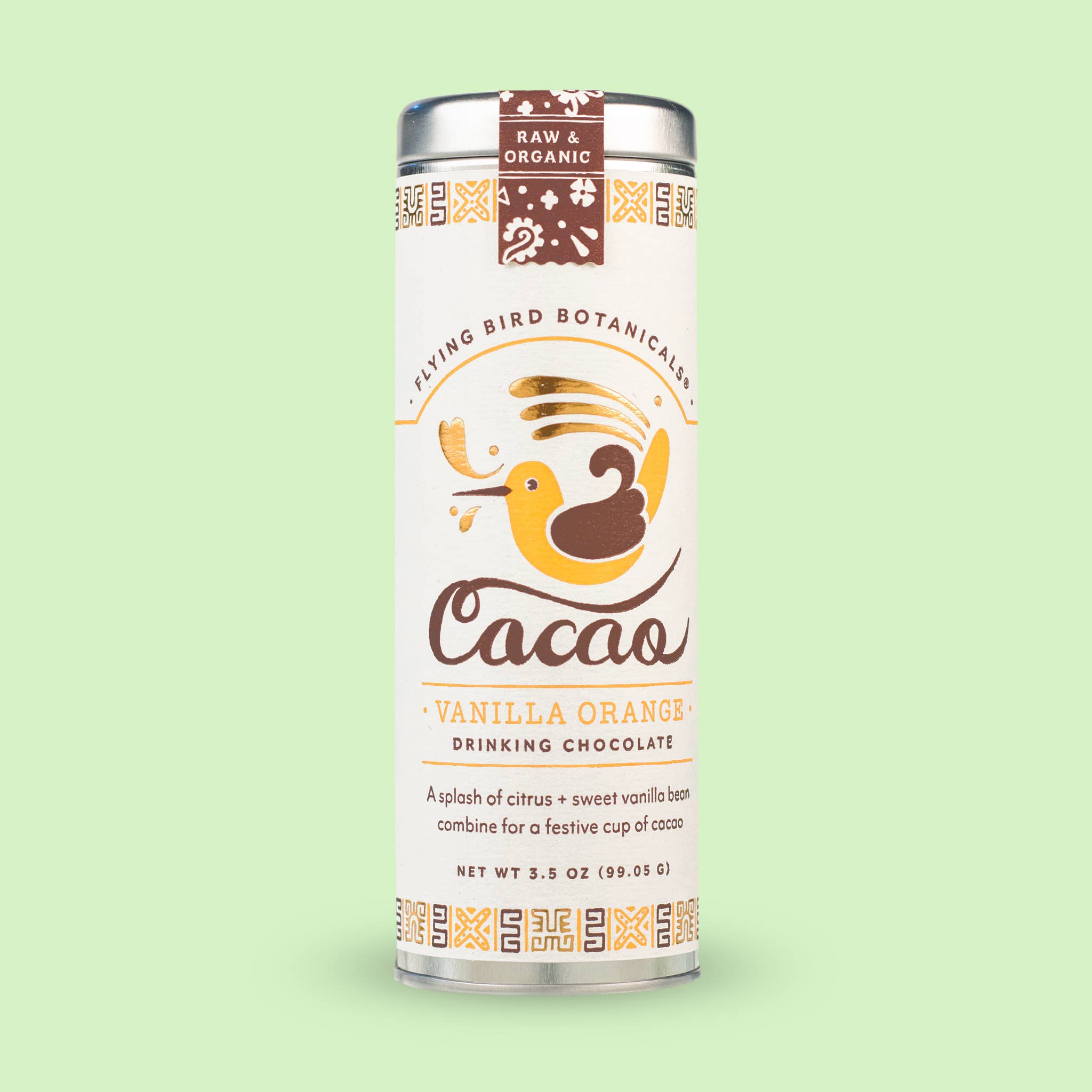 Flying Bird Botanicals - Vanilla Orange Cacao Drinking Chocolate