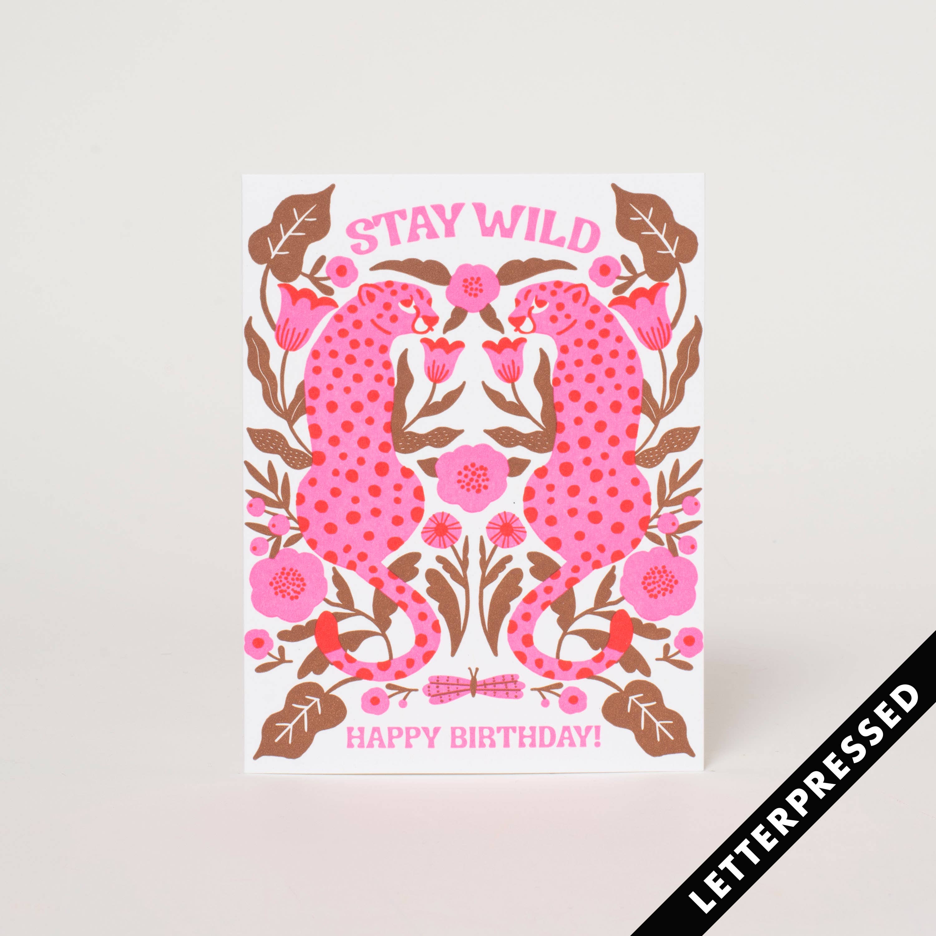 Egg Press Manufacturing - HELLO! LUCKY -- Stay Wild Birthday: Paper tab