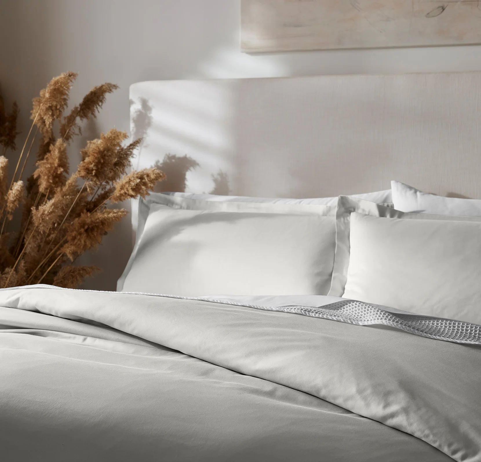 Boll & Branch - Signature Hemmed Duvet Set - Mist (Pre-Order)