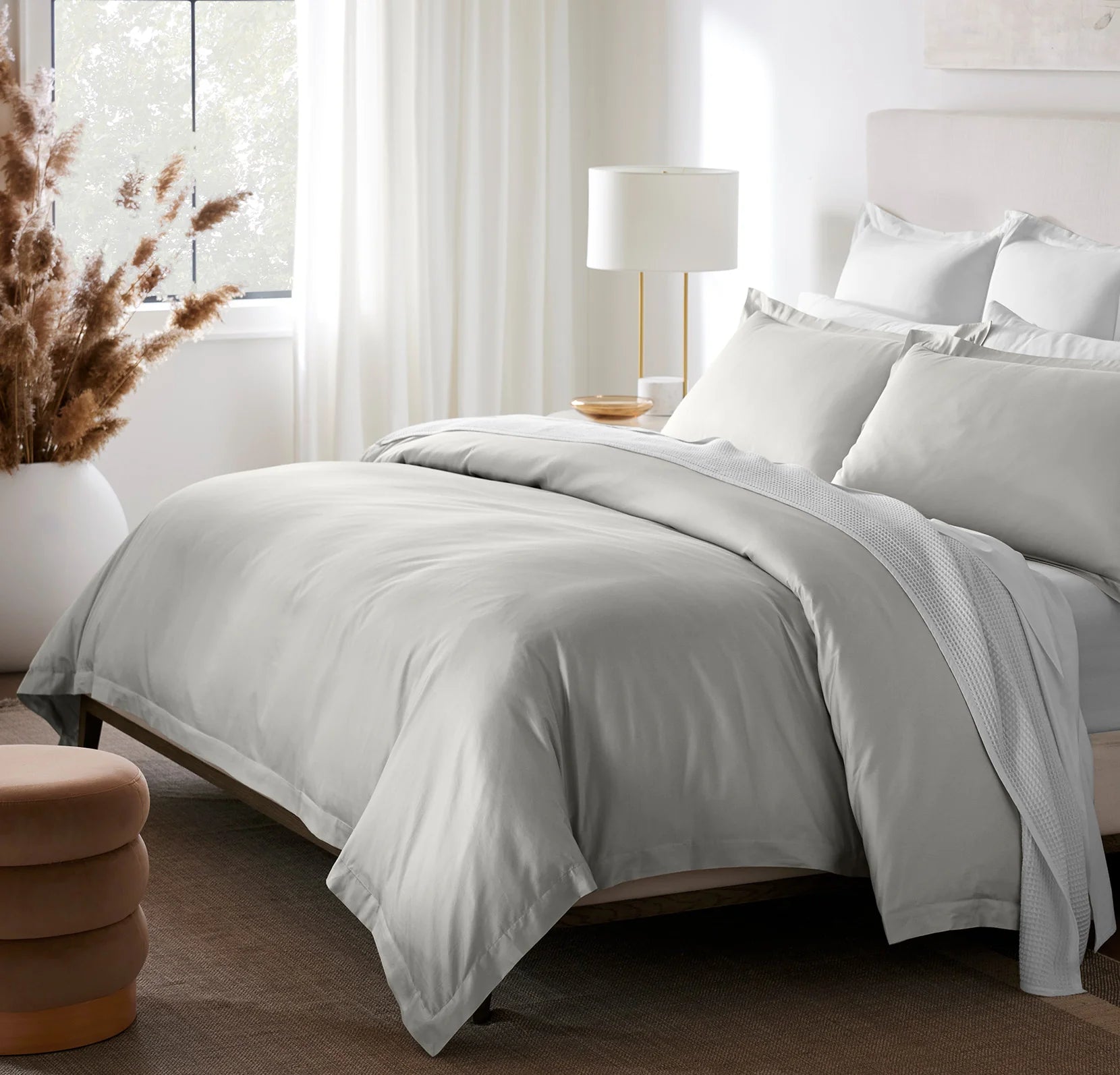 Boll & Branch - Signature Hemmed Duvet Set - Mist (Pre-Order)