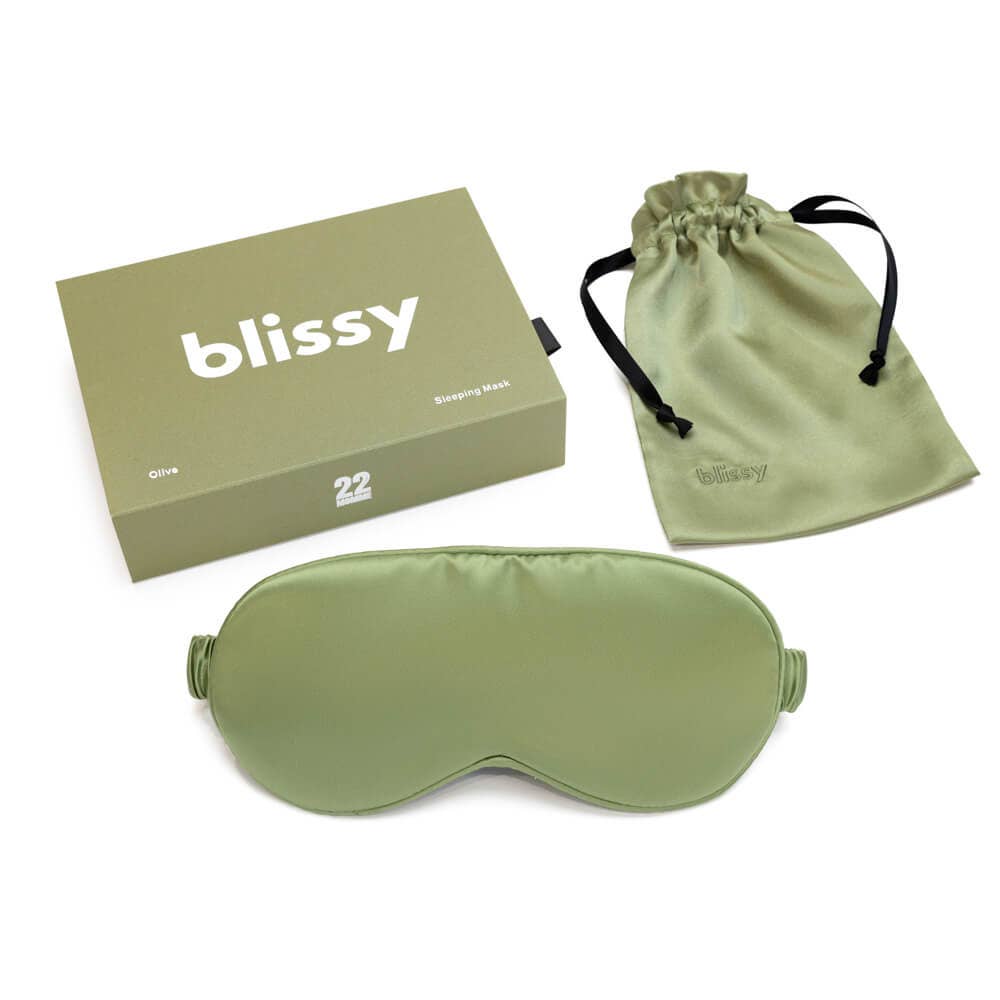 Blissy - Sleep Mask - Olive
