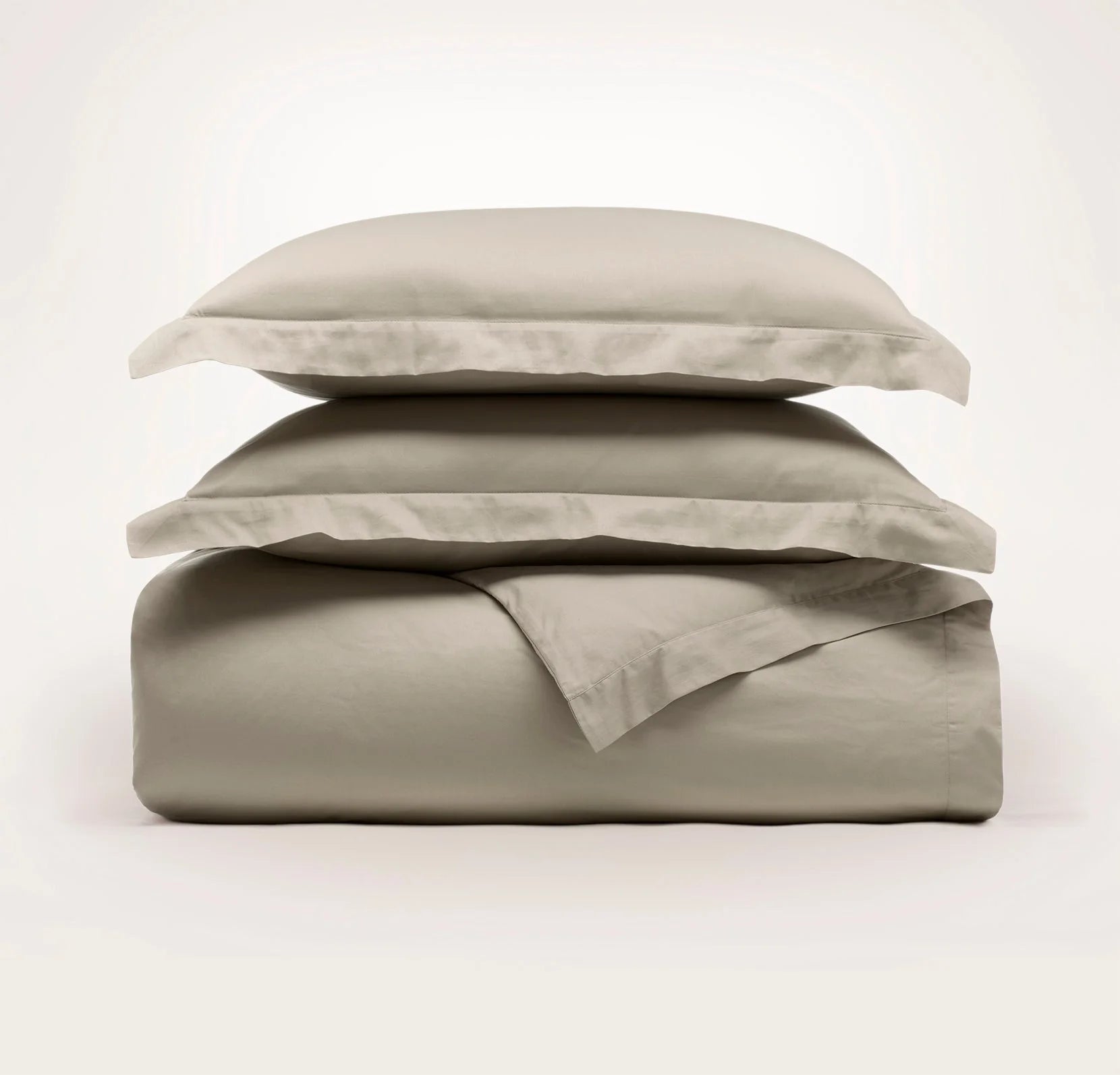 Boll & Branch - Signature Hemmed Duvet Set - Oak (Pre-Order)
