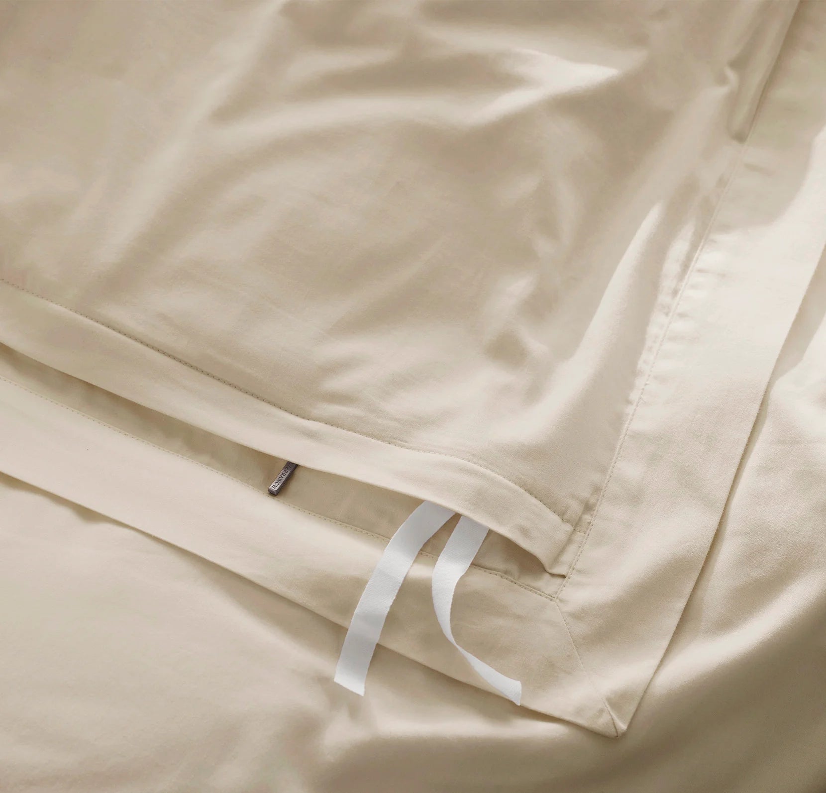 Boll & Branch - Signature Hemmed Duvet Set - Natural (Pre-Order)