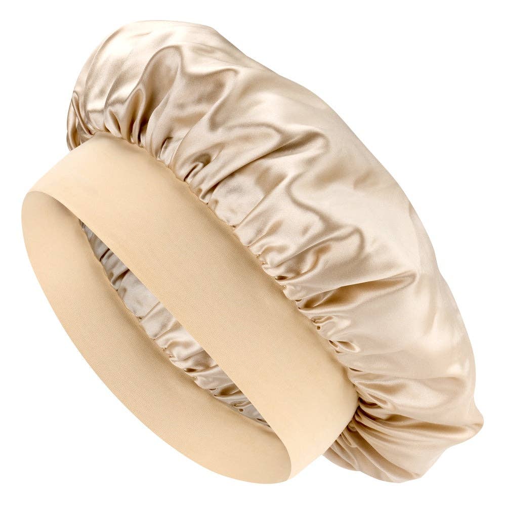 Blissy - Blissy Halo Bonnet -   Champagne
