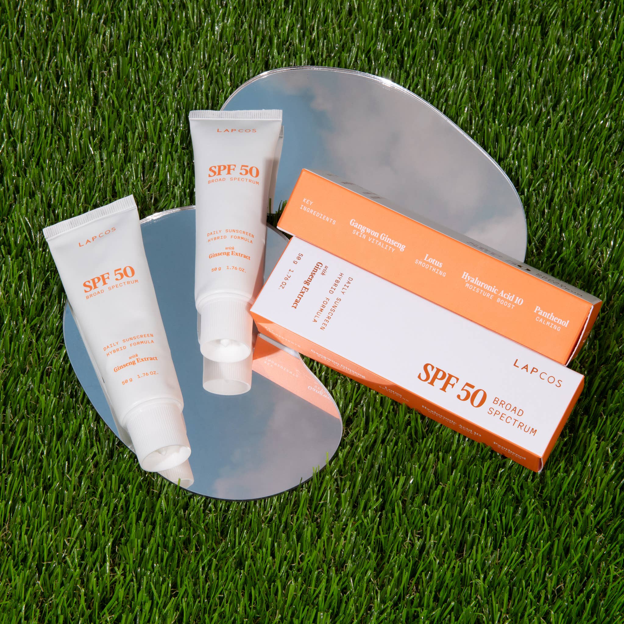 LAPCOS - Hybrid Daily Sunscreen SPF 50 + With Ginseng extract
