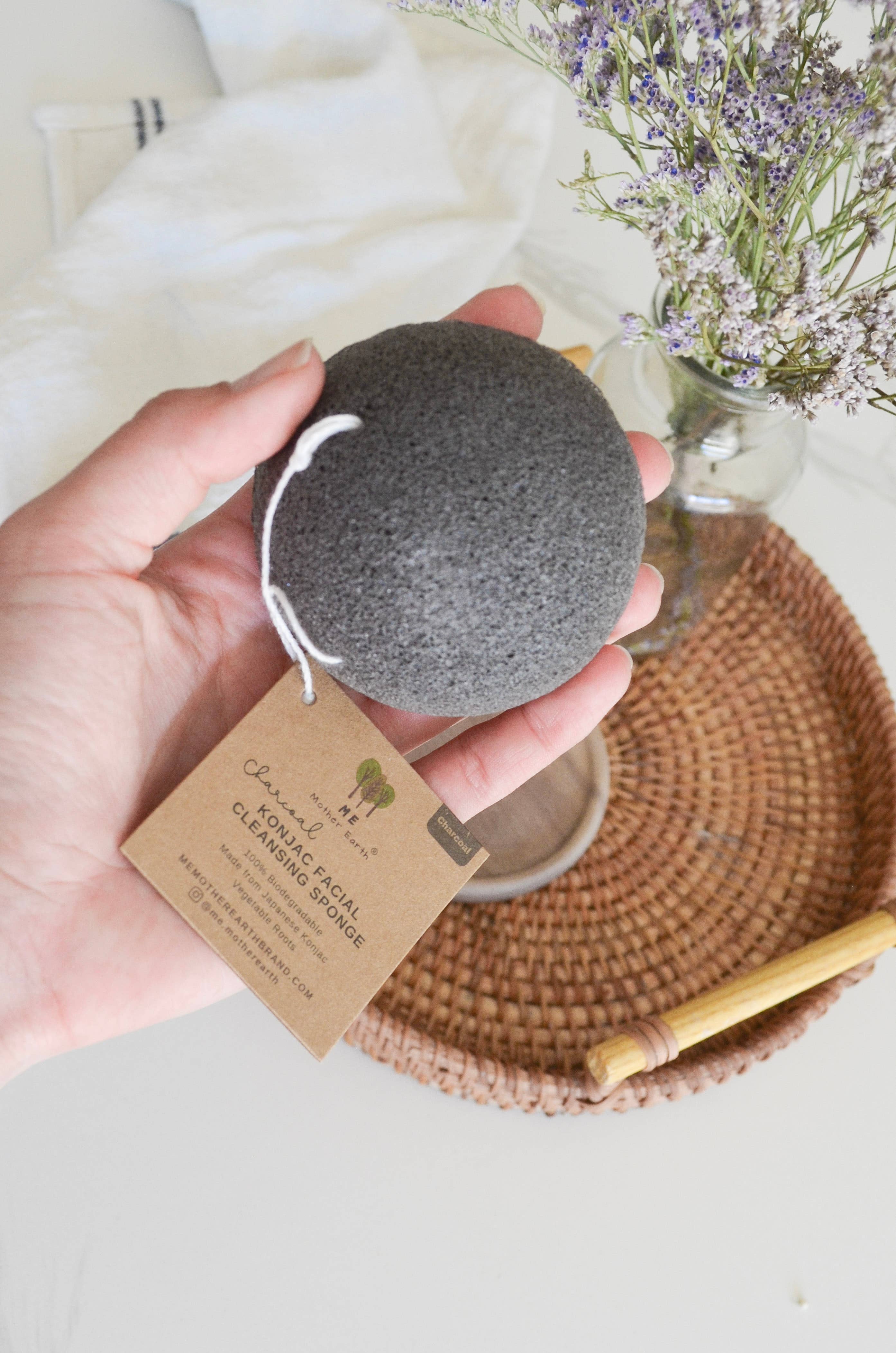 Me Mother Earth - Biodegradable Konjac Sponge | Zero Waste | Lavender