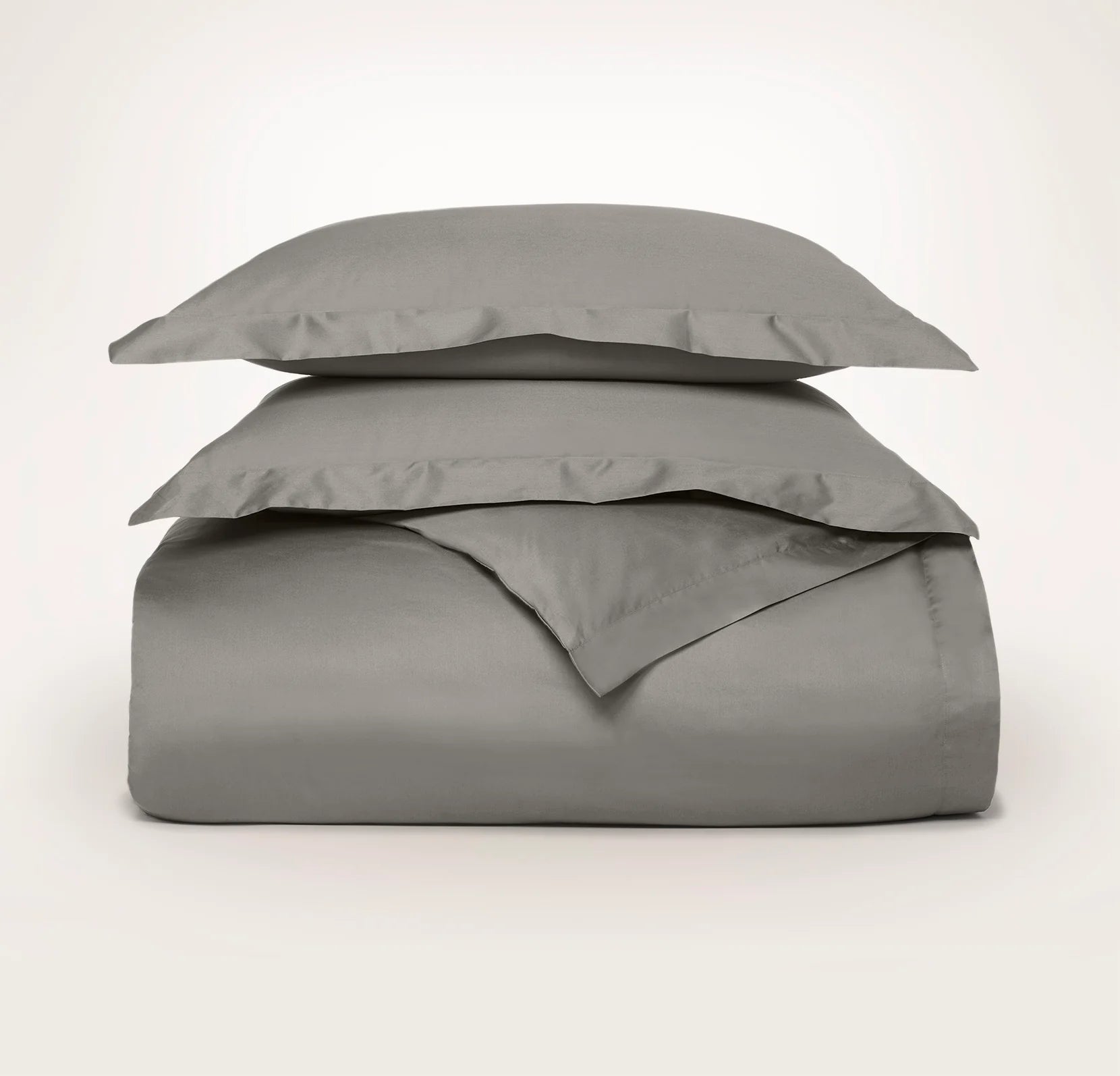 Boll & Branch - Signature Hemmed Duvet Set - Stone (Pre-Order)