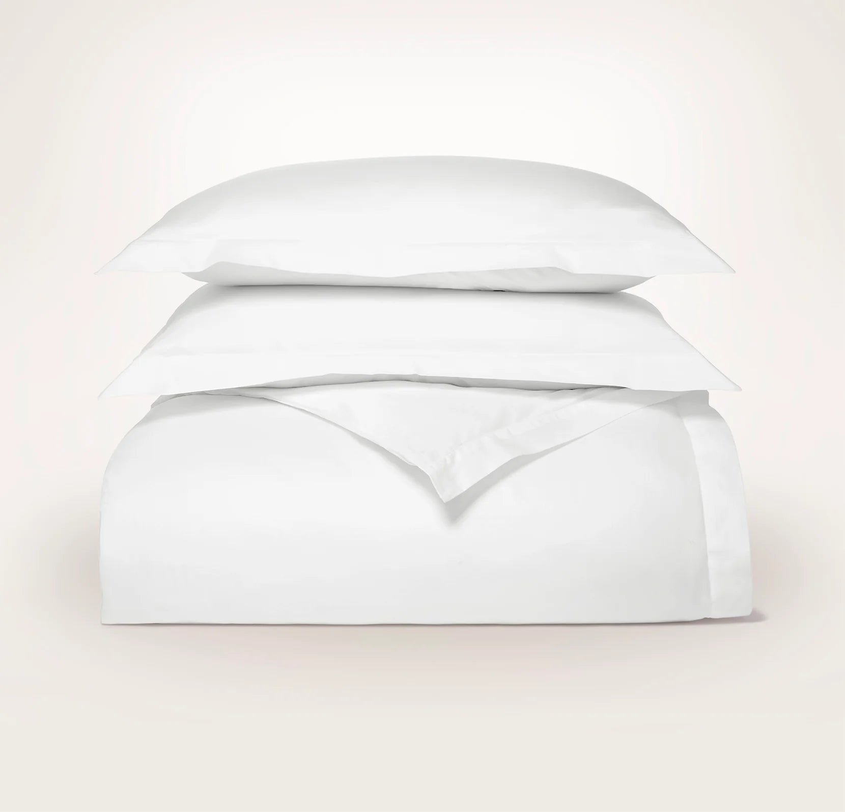 Boll & Branch - Signature Hemmed Duvet Set - White (Pre-Order)