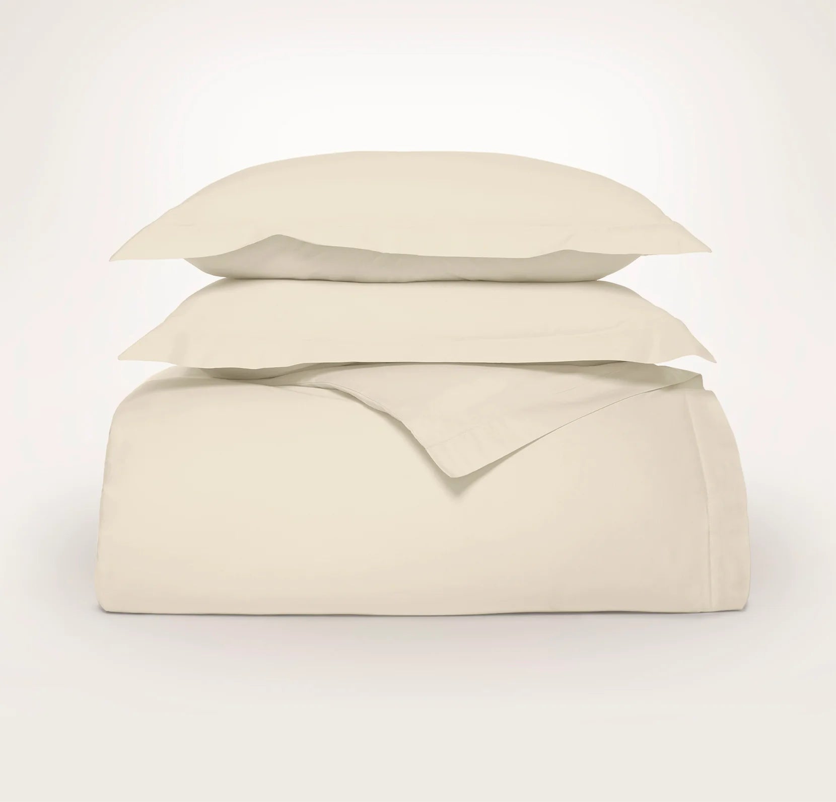 Boll & Branch - Signature Hemmed Duvet Set - Natural (Pre-Order)