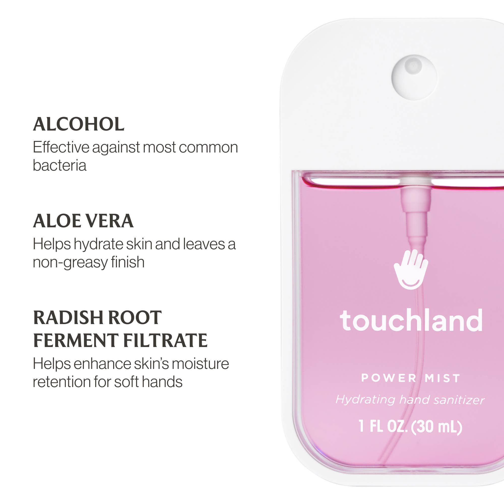 Touchland - Berry Bliss Power Mist Hydrating Hand Sanitizer
