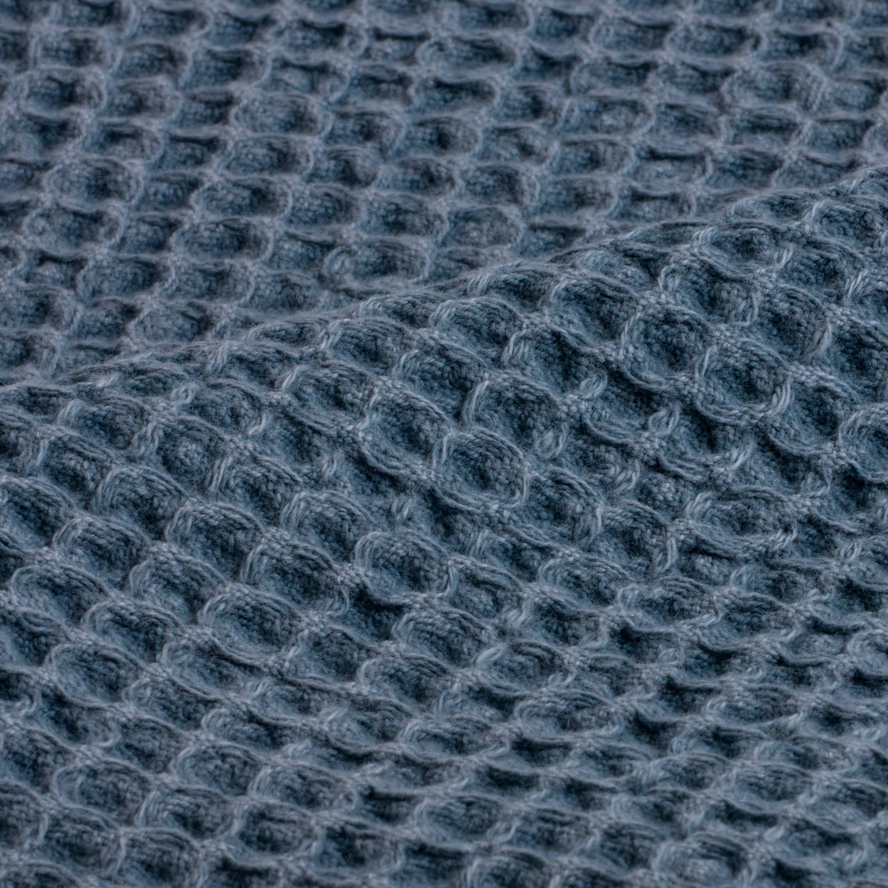 loom.ist - Waffle Bath Towel: Lightgrey