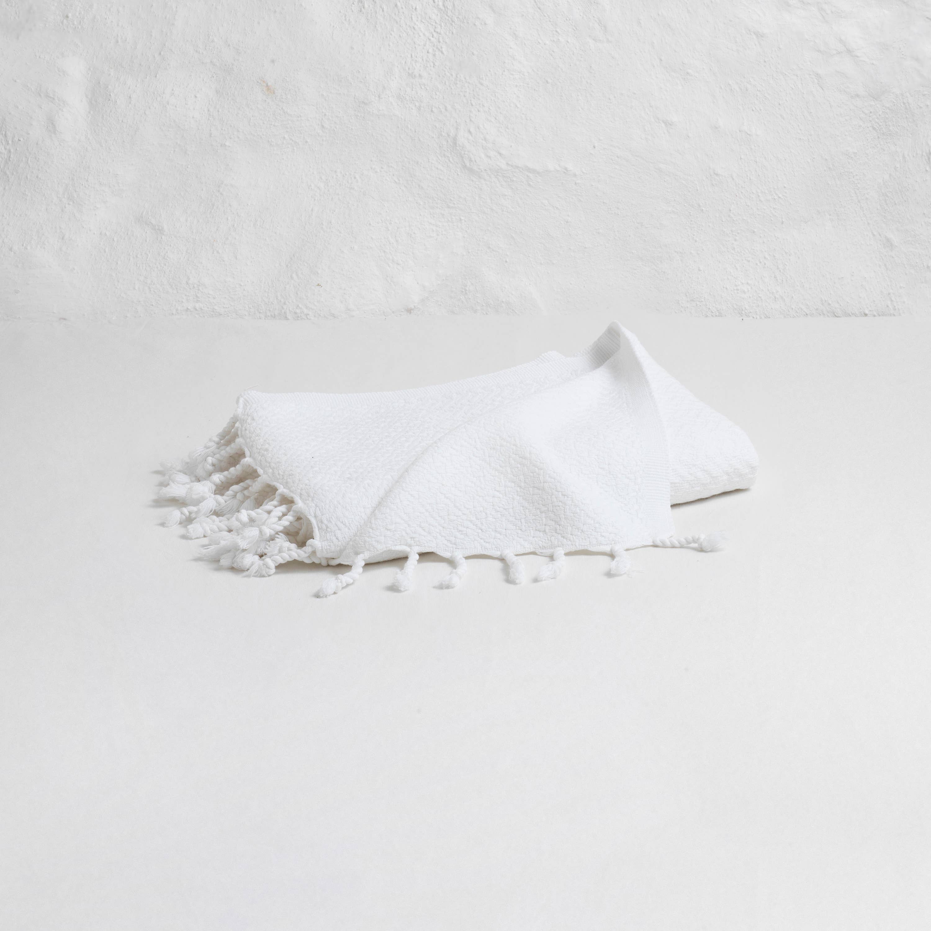 loom.ist - Spa Bath Towel: White