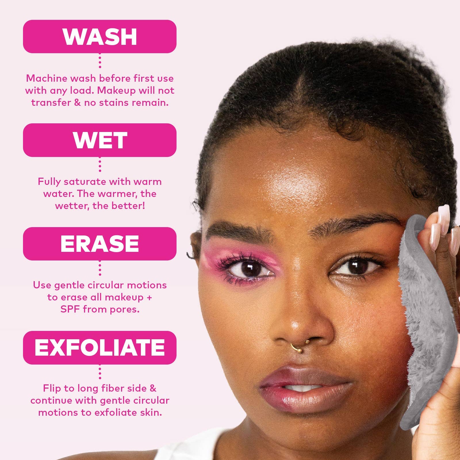 The Original MakeUp Eraser - MakeUp Eraser 7-Day Set - Cool Neutral