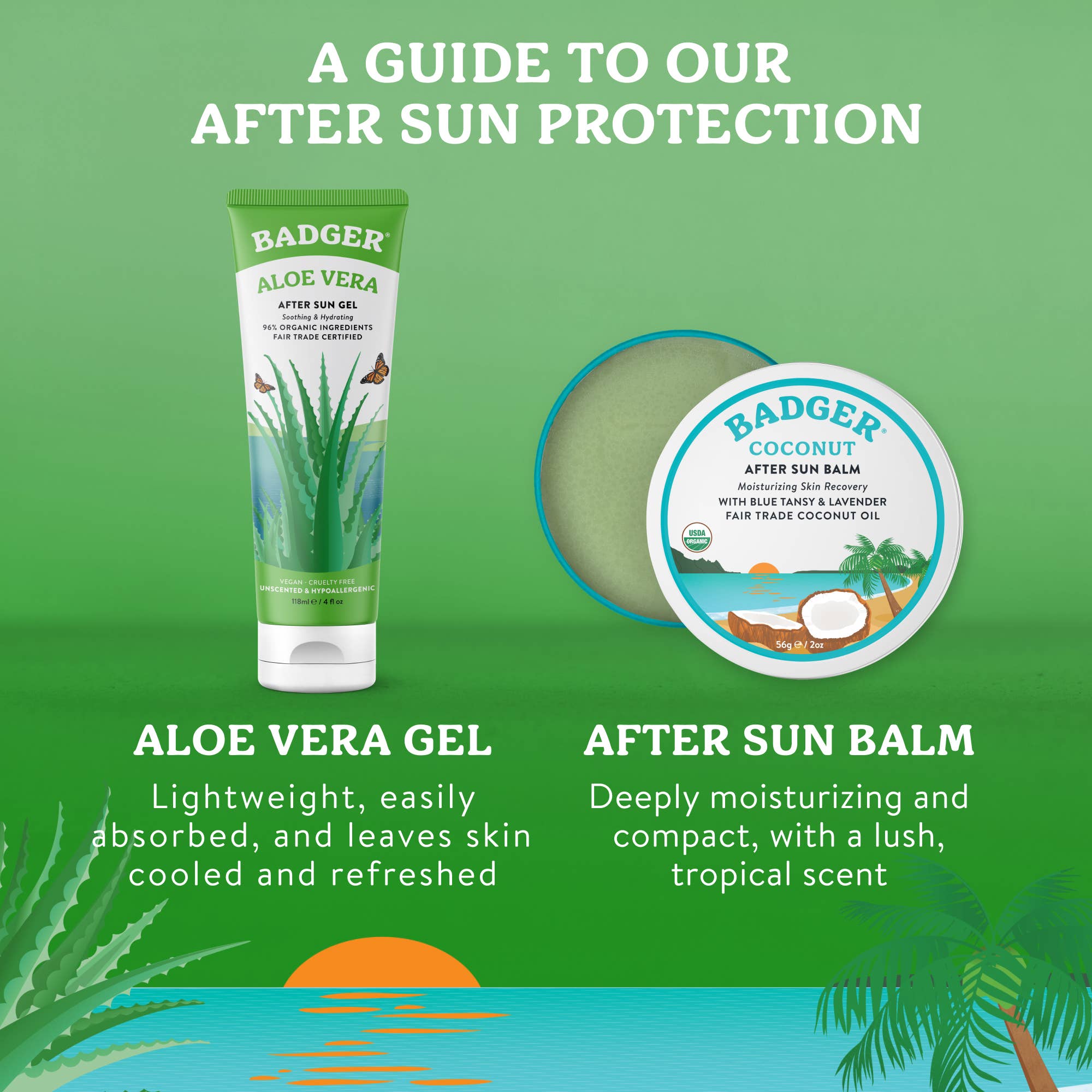 Badger - Aloe Vera Gel for Face & Body