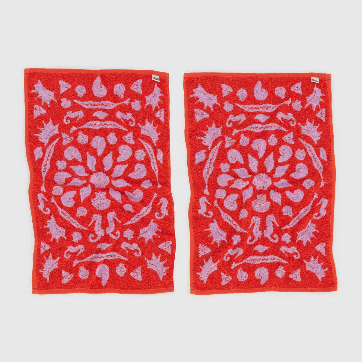 Baggu - Hand Towel (Set of Two) - Pool Stripe Mix