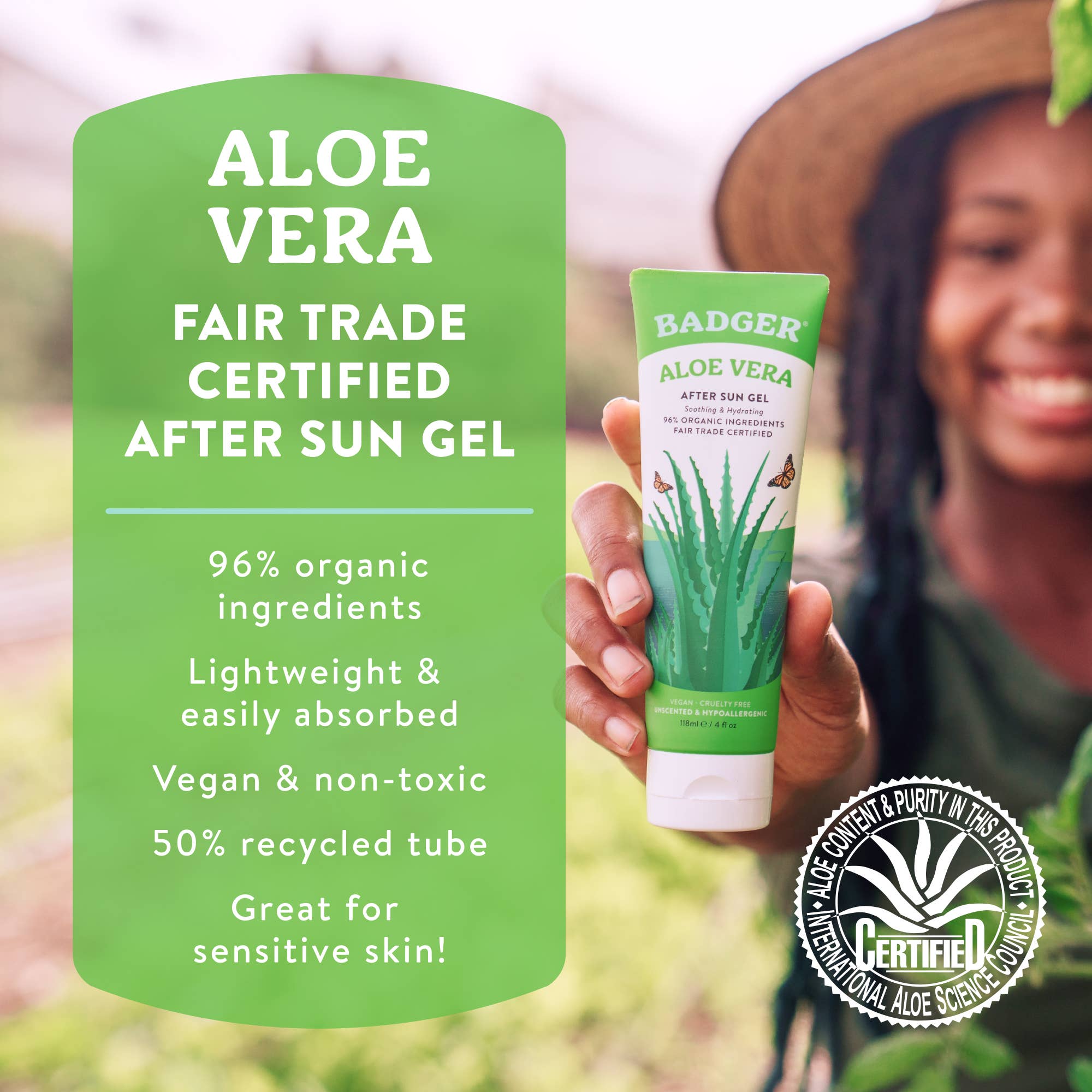 Badger - Aloe Vera Gel for Face & Body