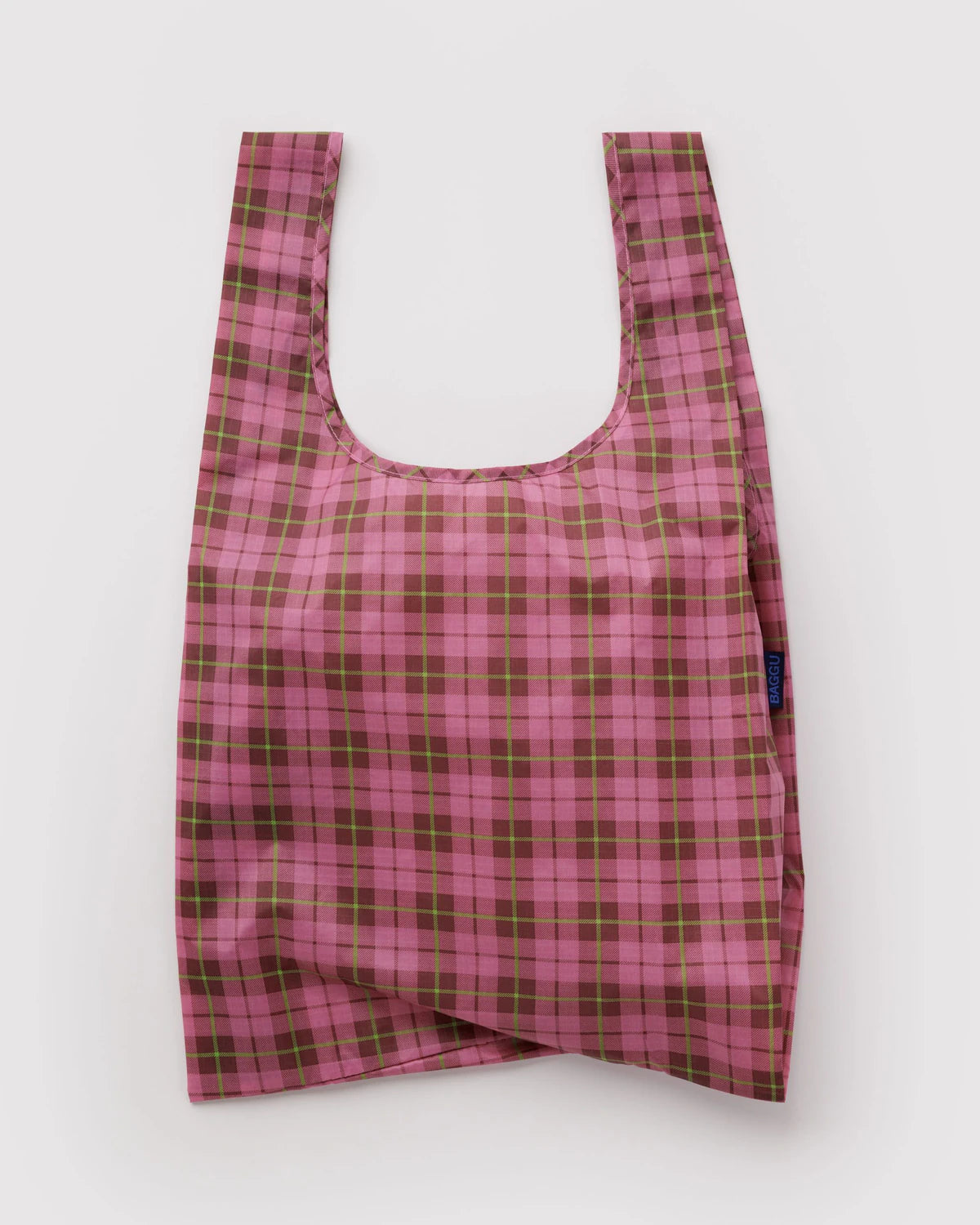 Baggu - Standard Baggu - Azalea Pink Tartan