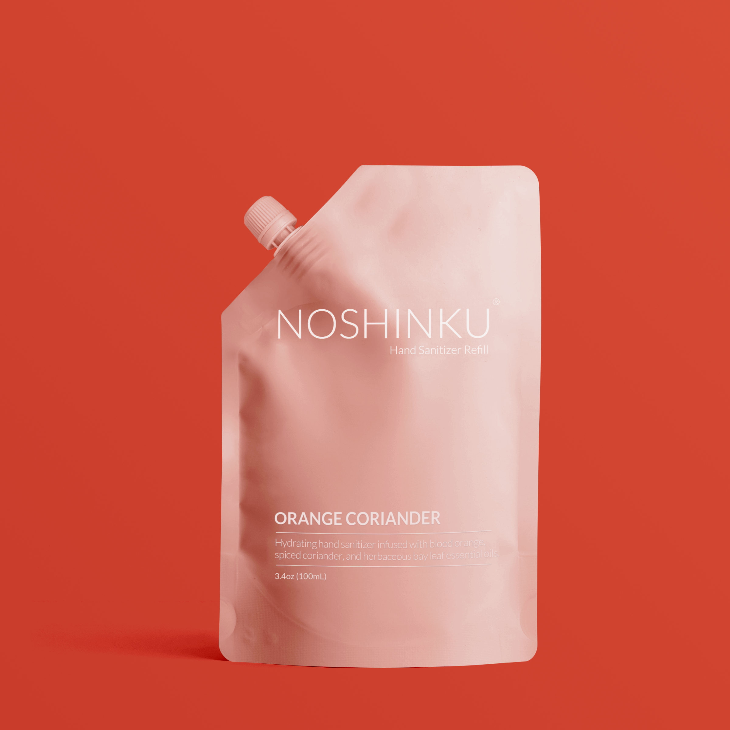 Noshinku - Orange Coriander Moisturizing Hand Sanitizer - Refill