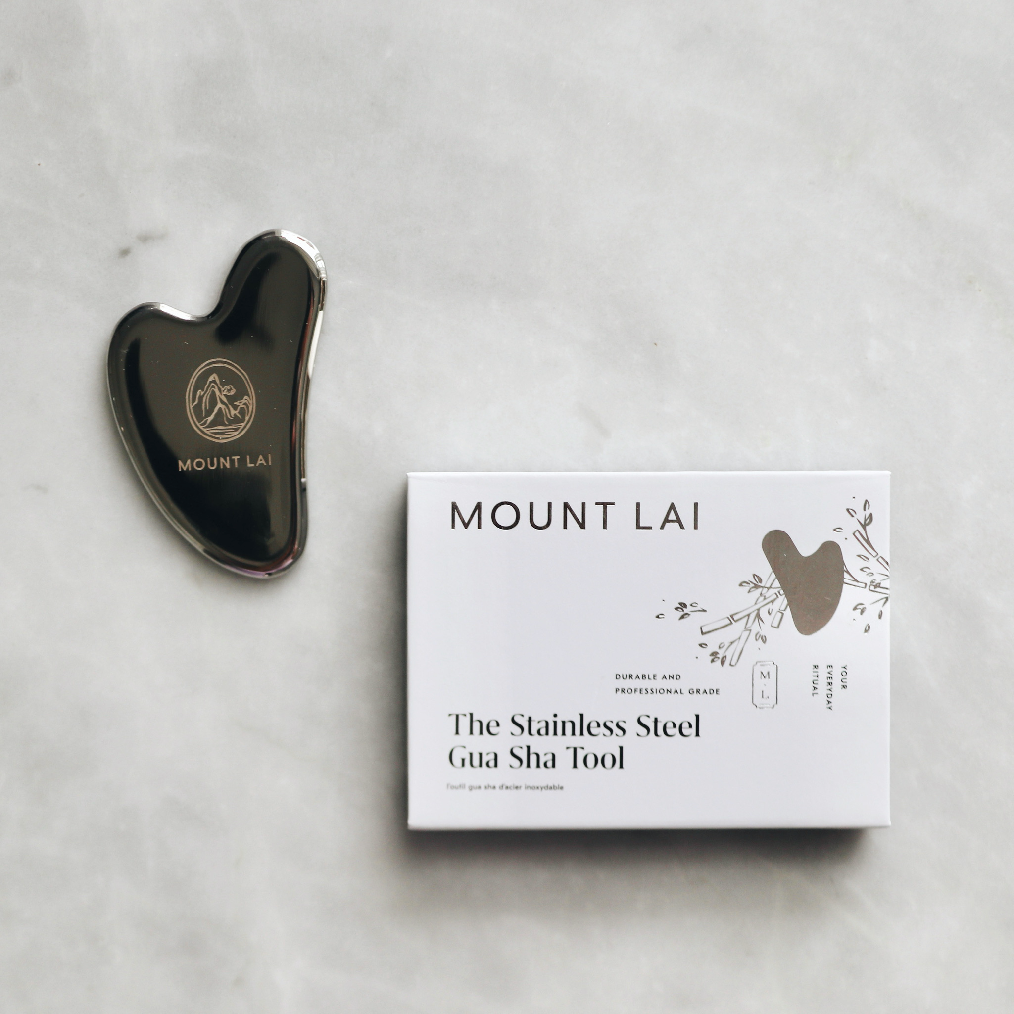 Mount Lai - The Stainless Steel Gua Sha Facial Lifting Tool