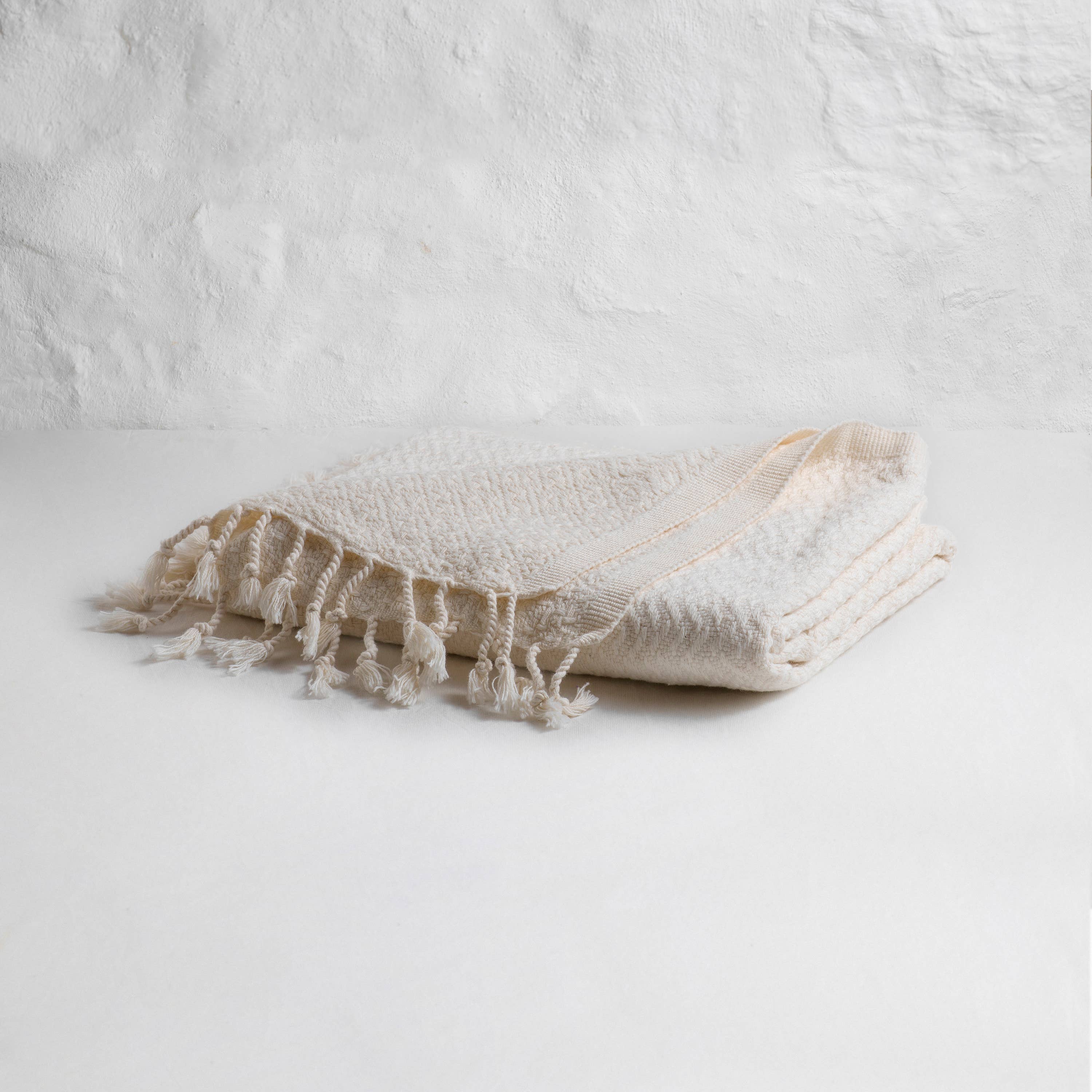 loom.ist - Spa Bath Towel: White