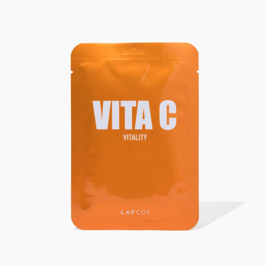 LAPCOS - Vita C Derma Sheet Mask (5-Pack)