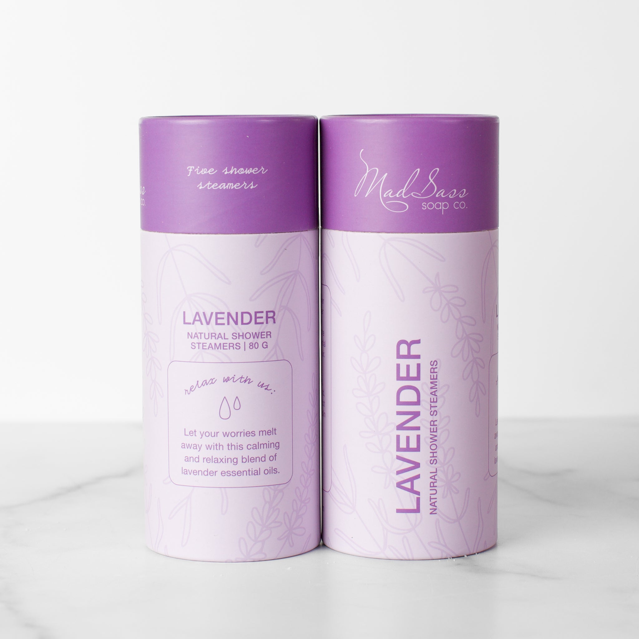 Lavender (Pack of 5) - Shower Steamers