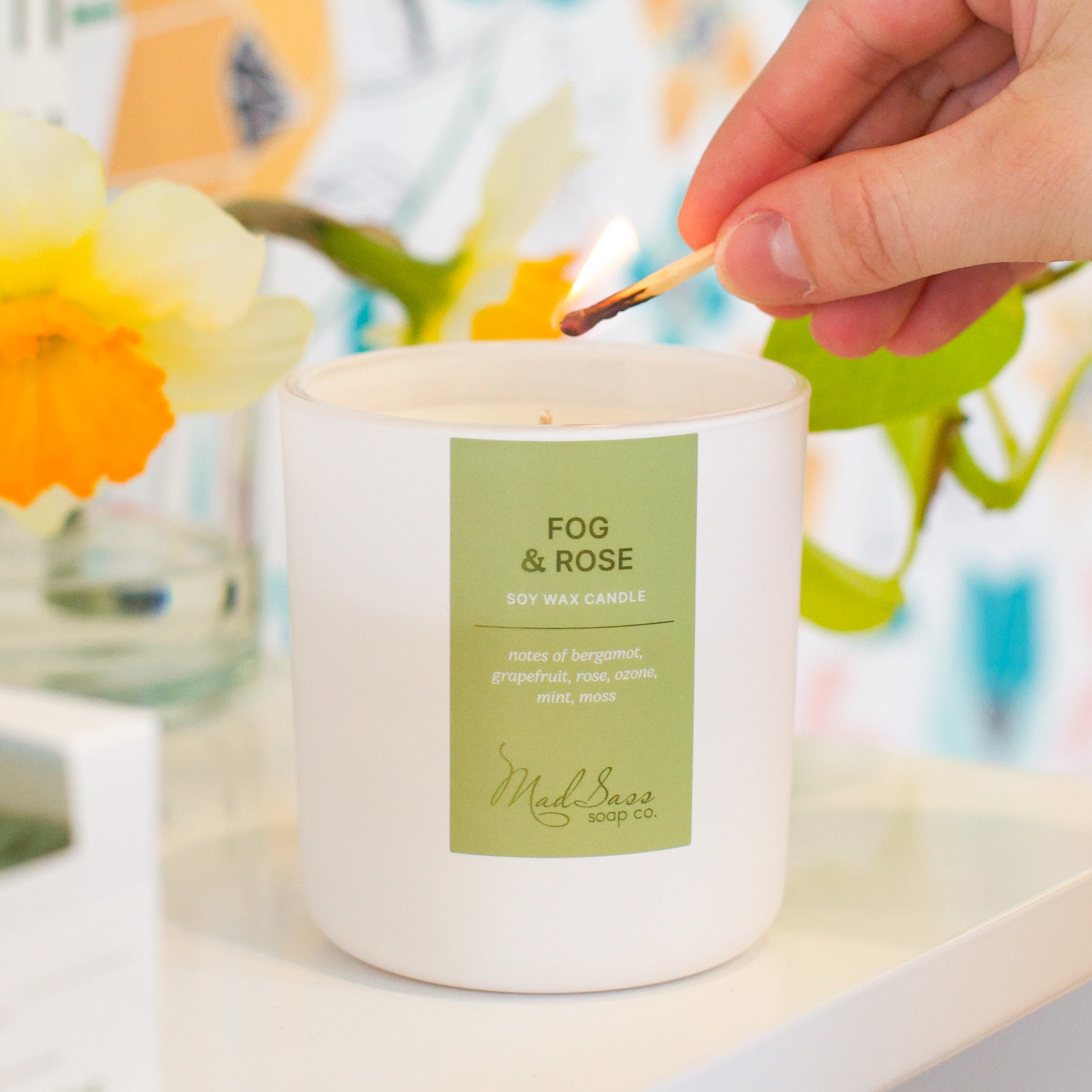 Fog & Rose - Candle