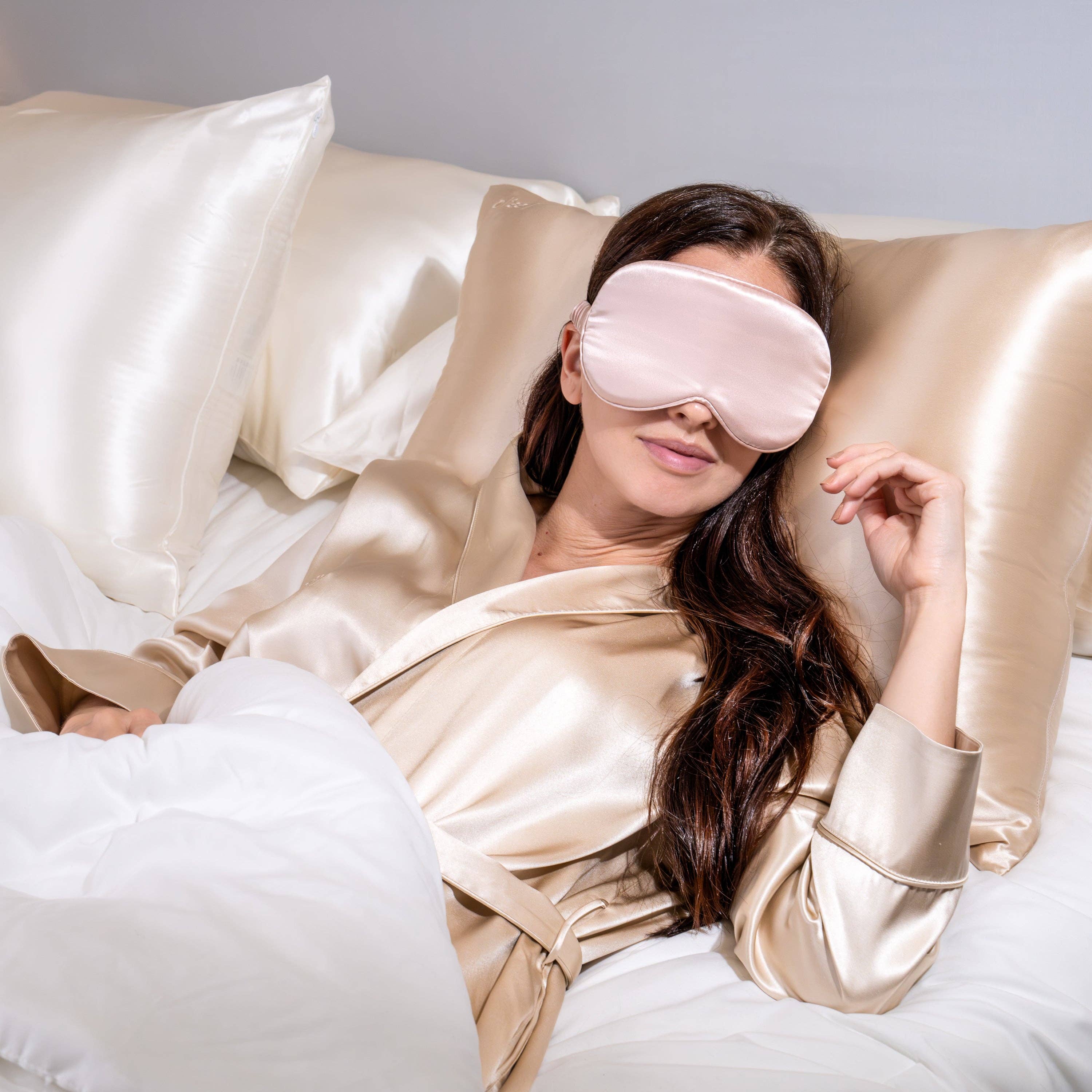 Blissy - Sleep Mask - Pink - Profile