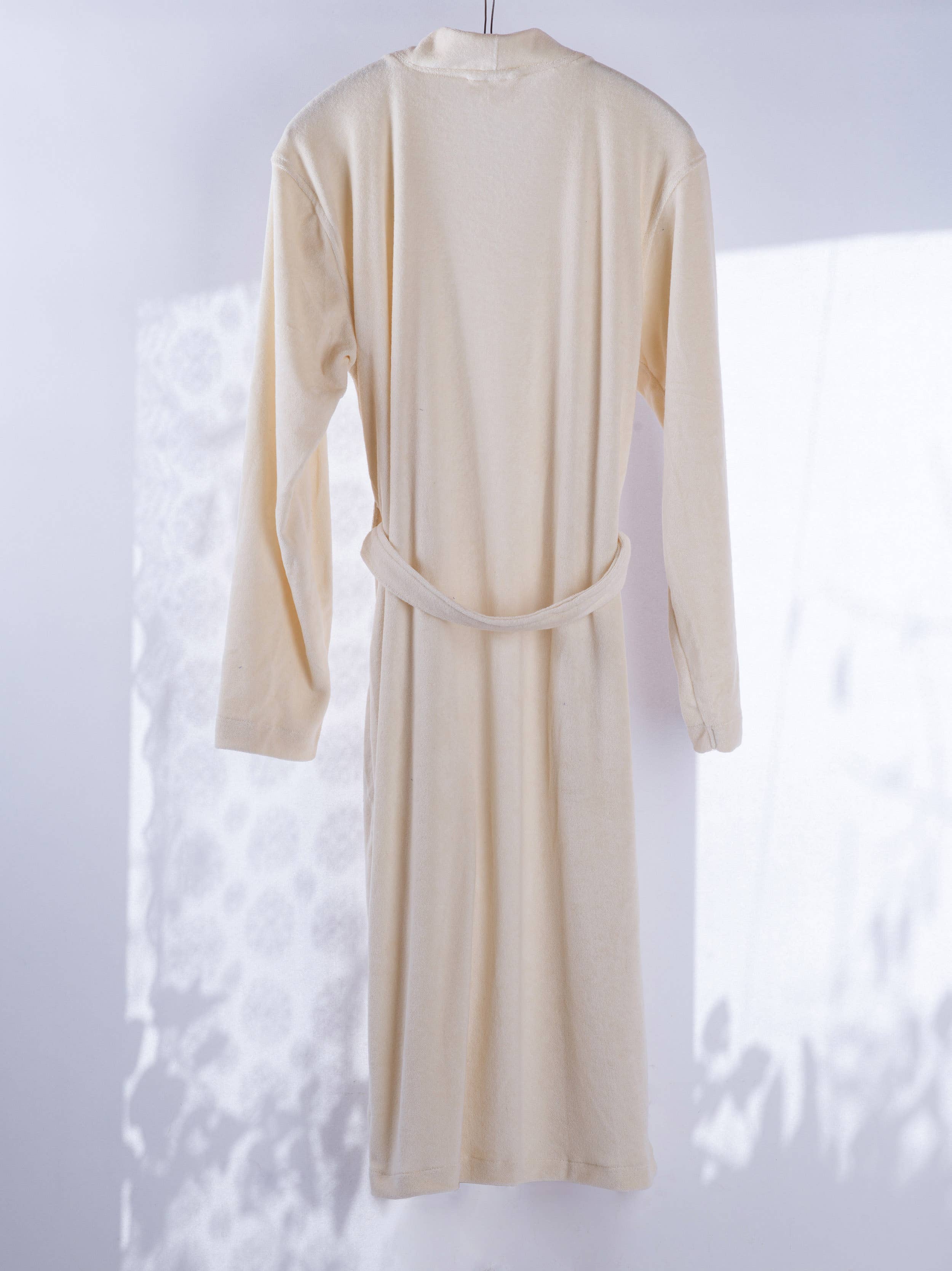 loom.ist - Cotton Towelling Robe: Black / S/M