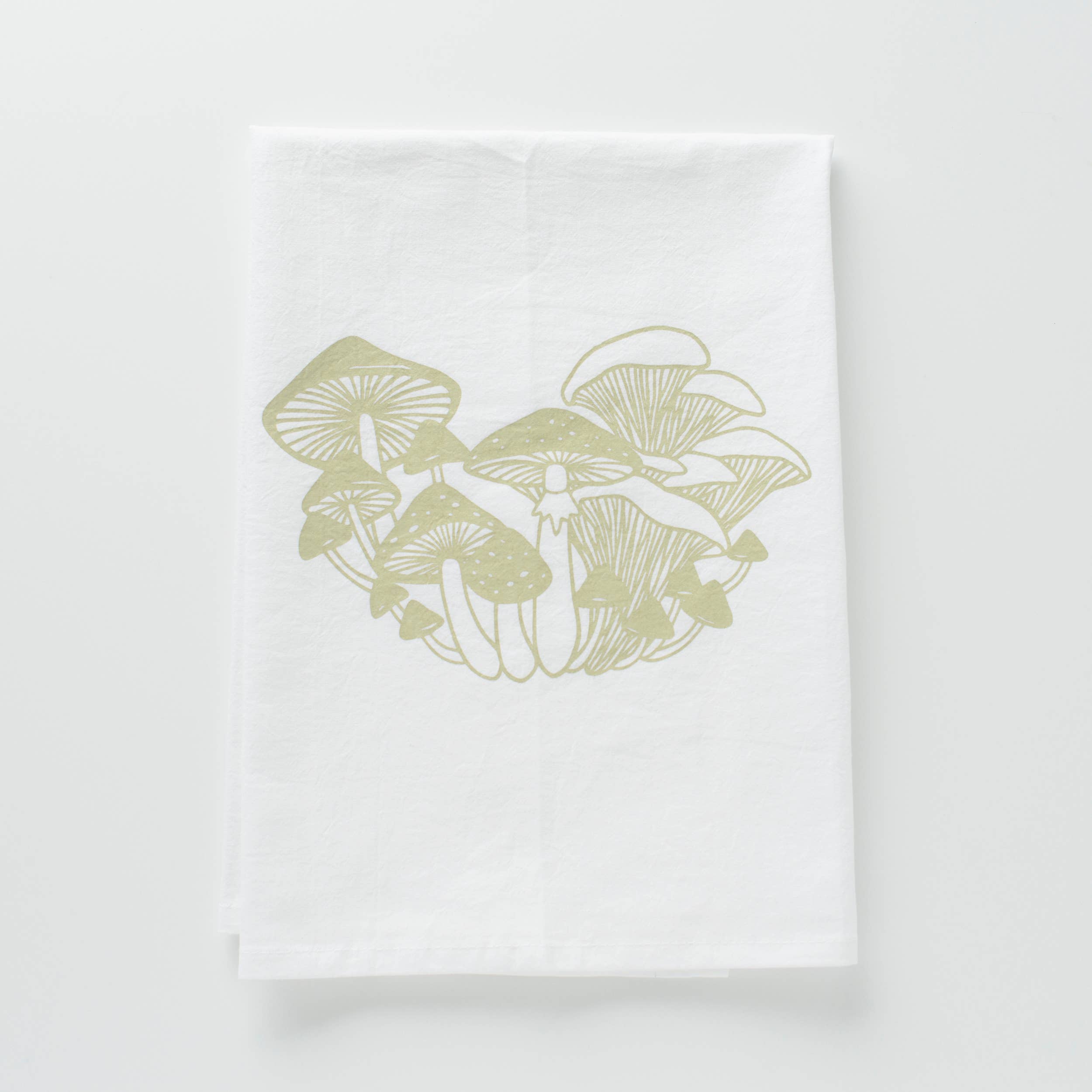 Bird Mafia - Mushrooms Flour Sack Towel: Mushroom