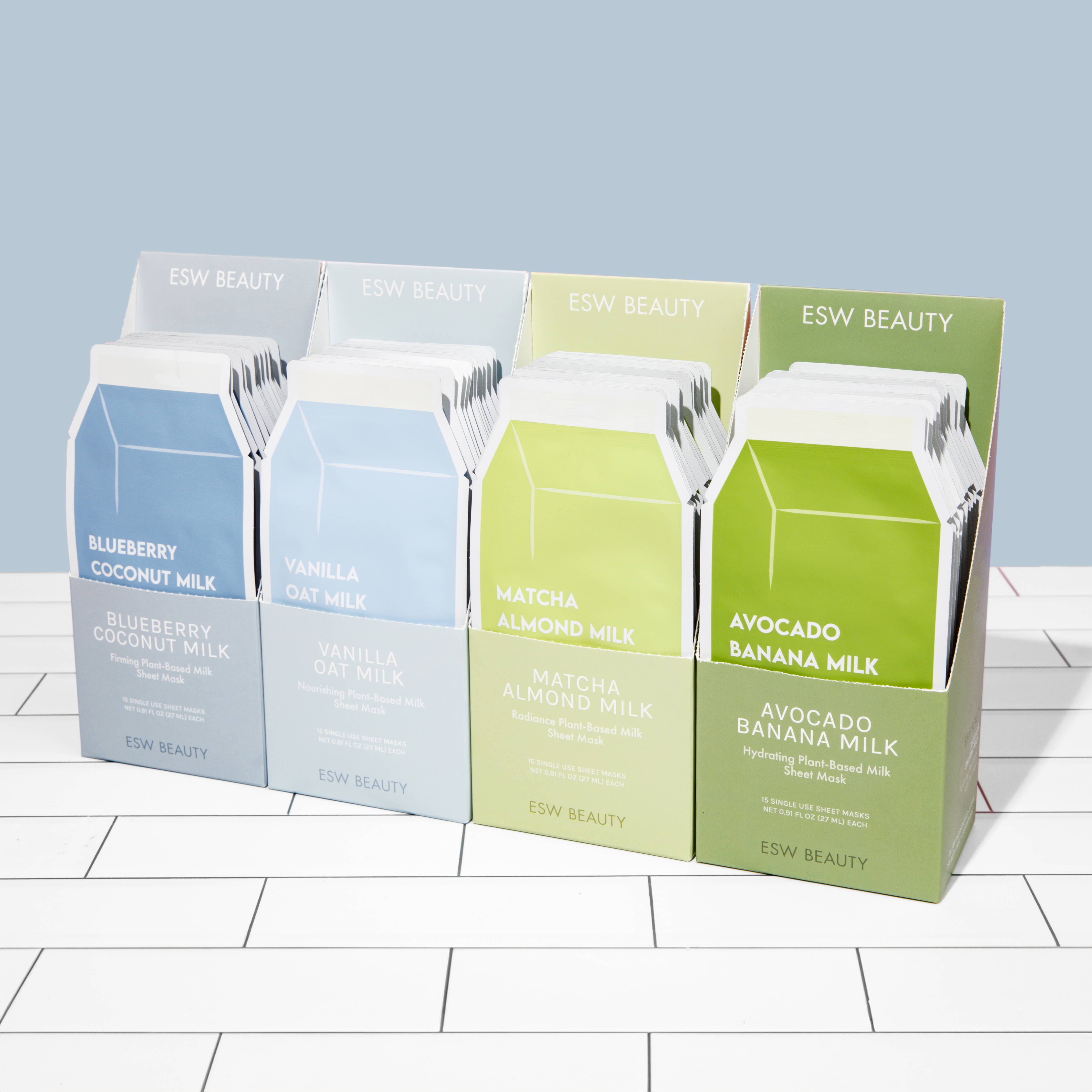 ESW Beauty - Blueberry Coconut Milk Sheet Mask (Single) - Firming