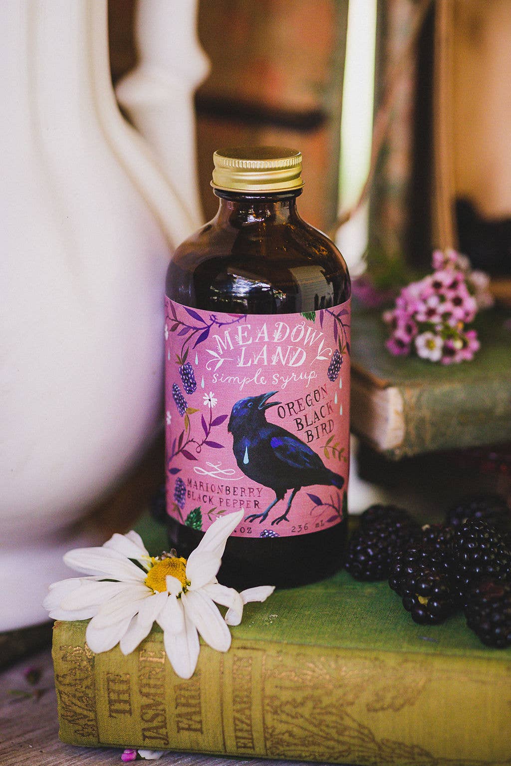 Meadowland Syrup - Oregon Black Bird Simple Syrup