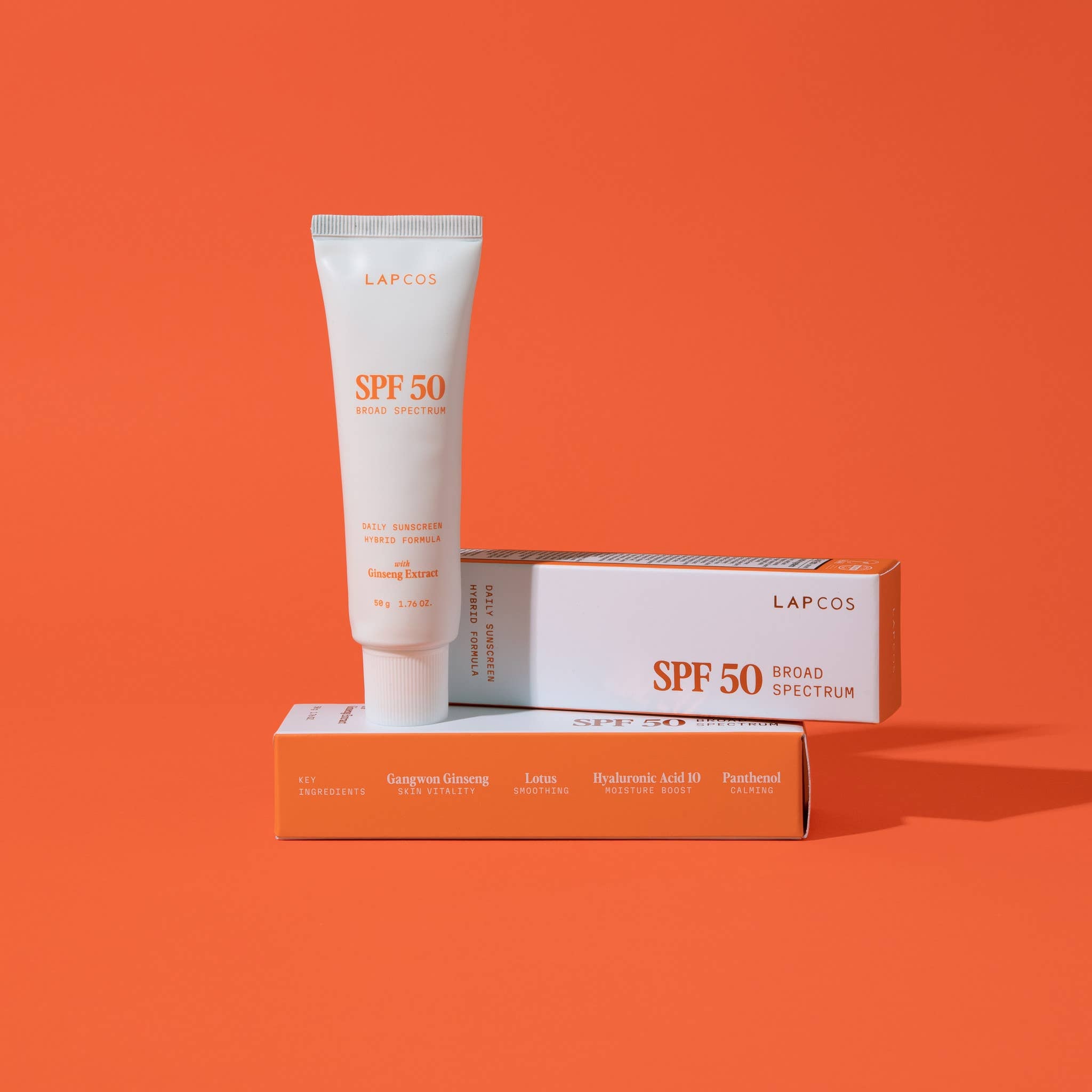 LAPCOS - Hybrid Daily Sunscreen SPF 50 + With Ginseng extract