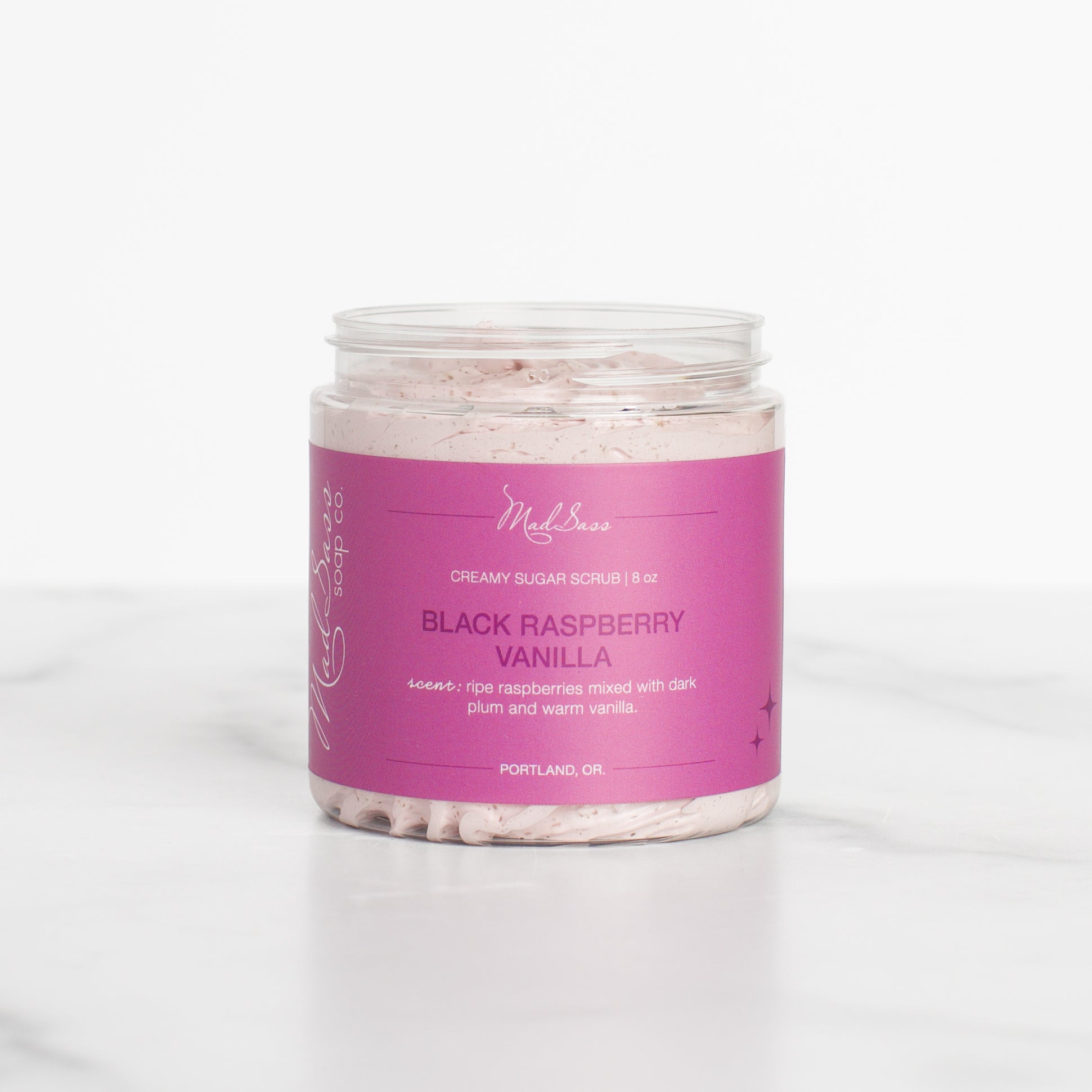 Black Raspberry Vanilla - Creamy Sugar Scrub – Mad Sass Soap Co