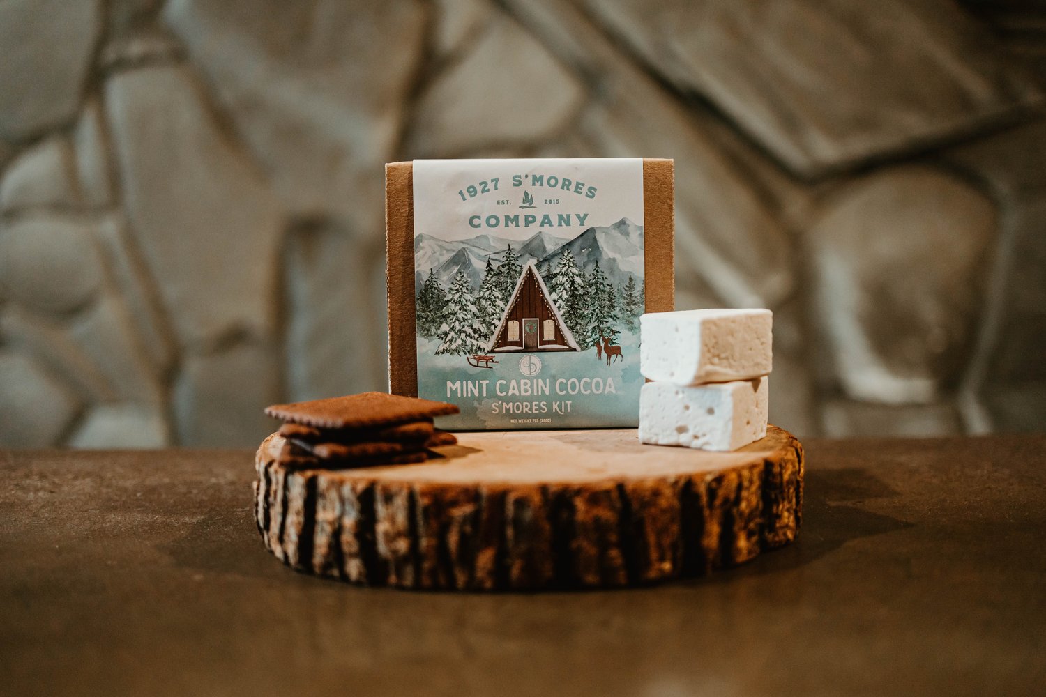 1927 S'Mores Company - Mint Cabin Cocoa S'mores Kit