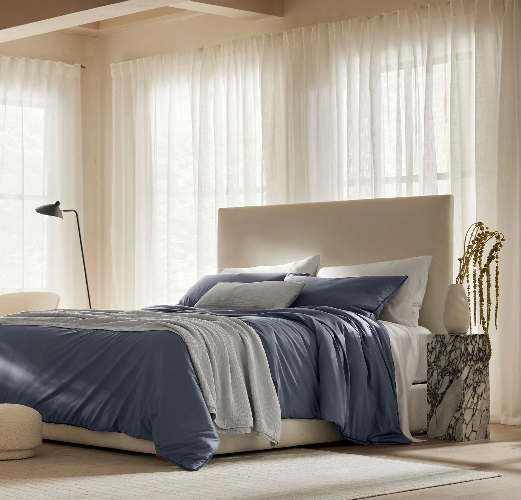 Boll & Branch - Signature Comforter Set - Mineral (Pre-Order)