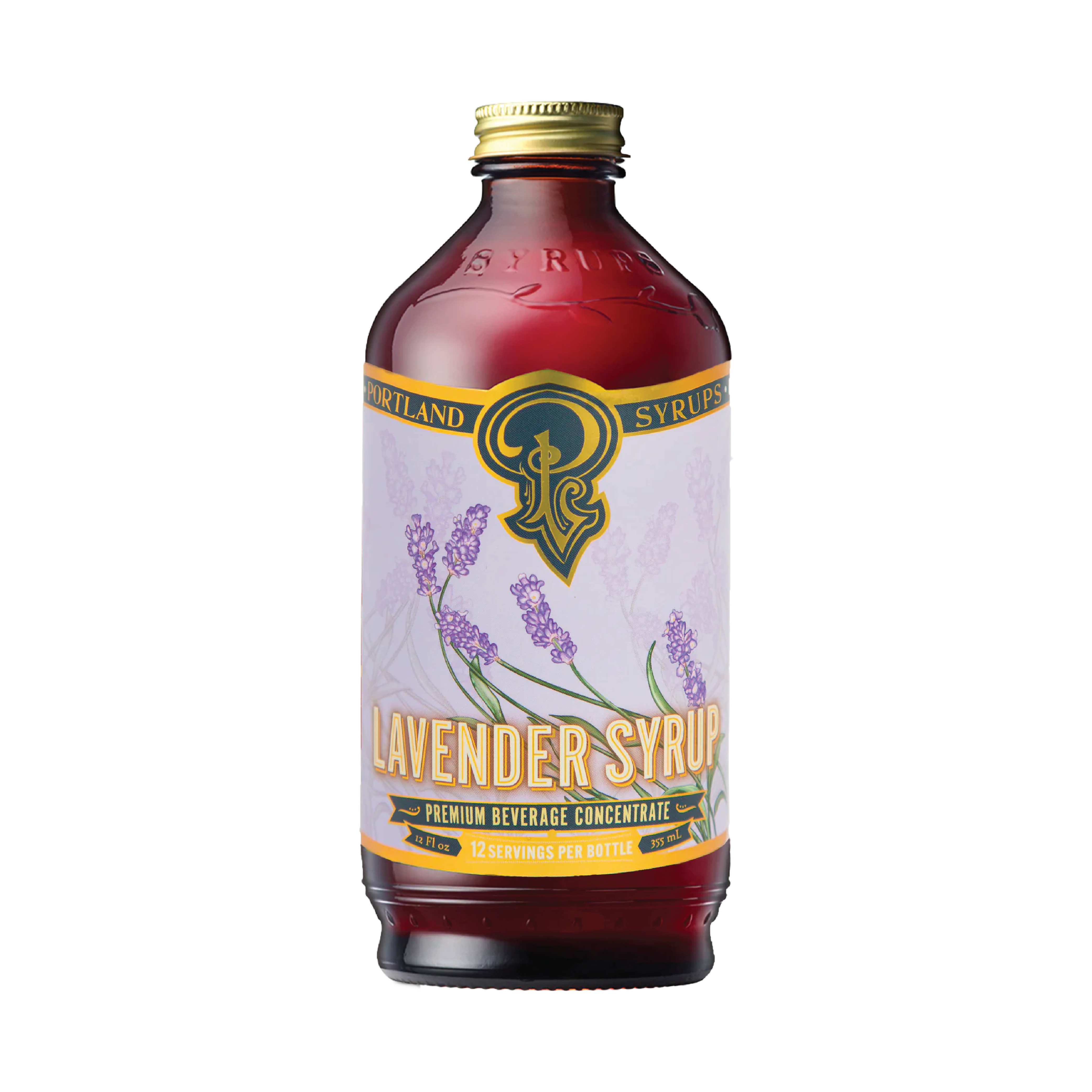 Portland Syrups - Lavender Syrup (12oz)