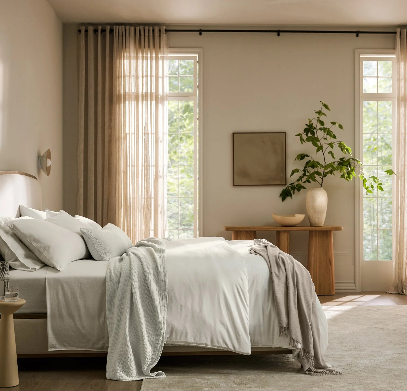 Boll & Branch - Signature Comforter Set - White (Pre-Order)