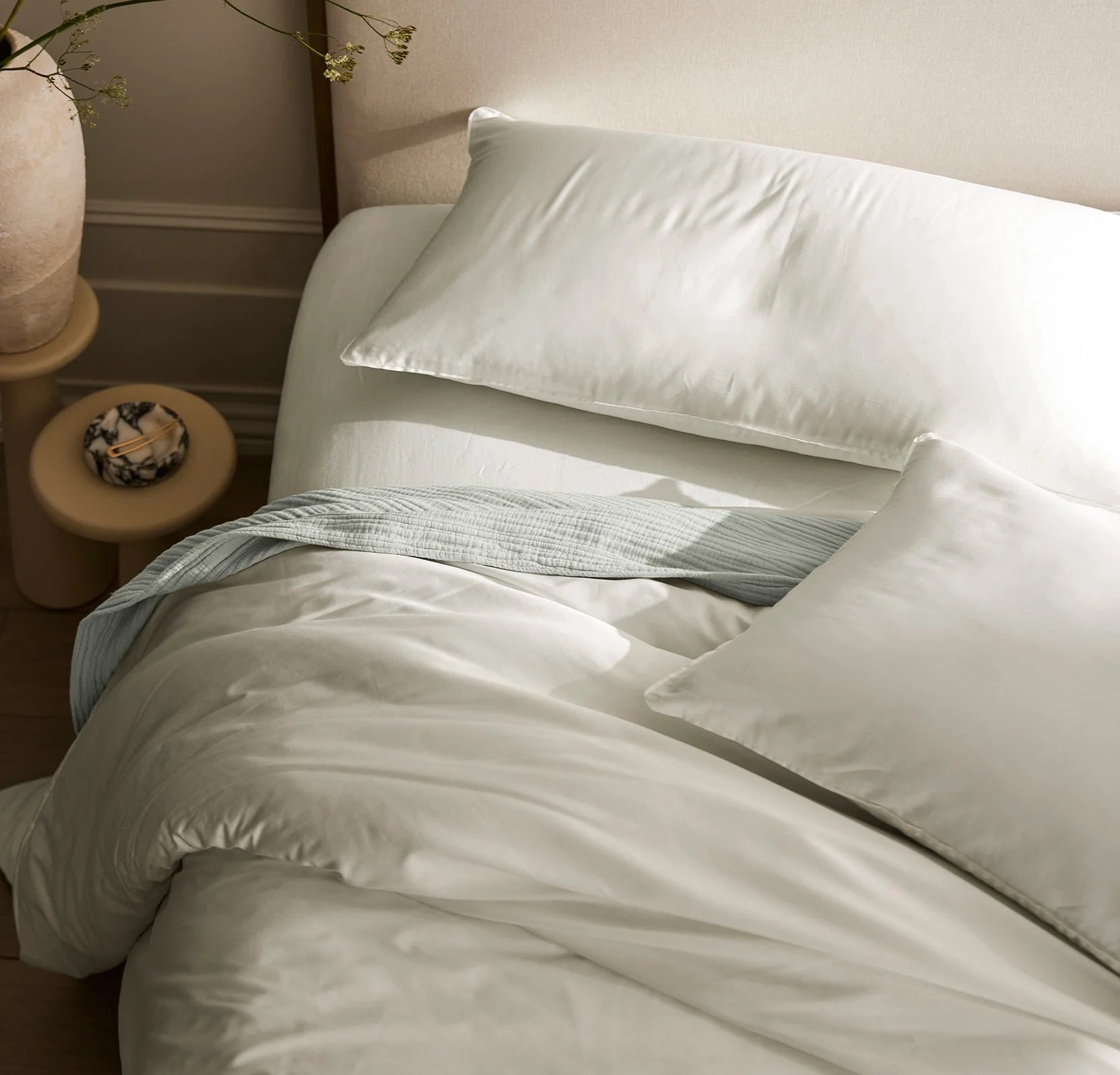 Boll & Branch - Signature Comforter Set - White (Pre-Order)