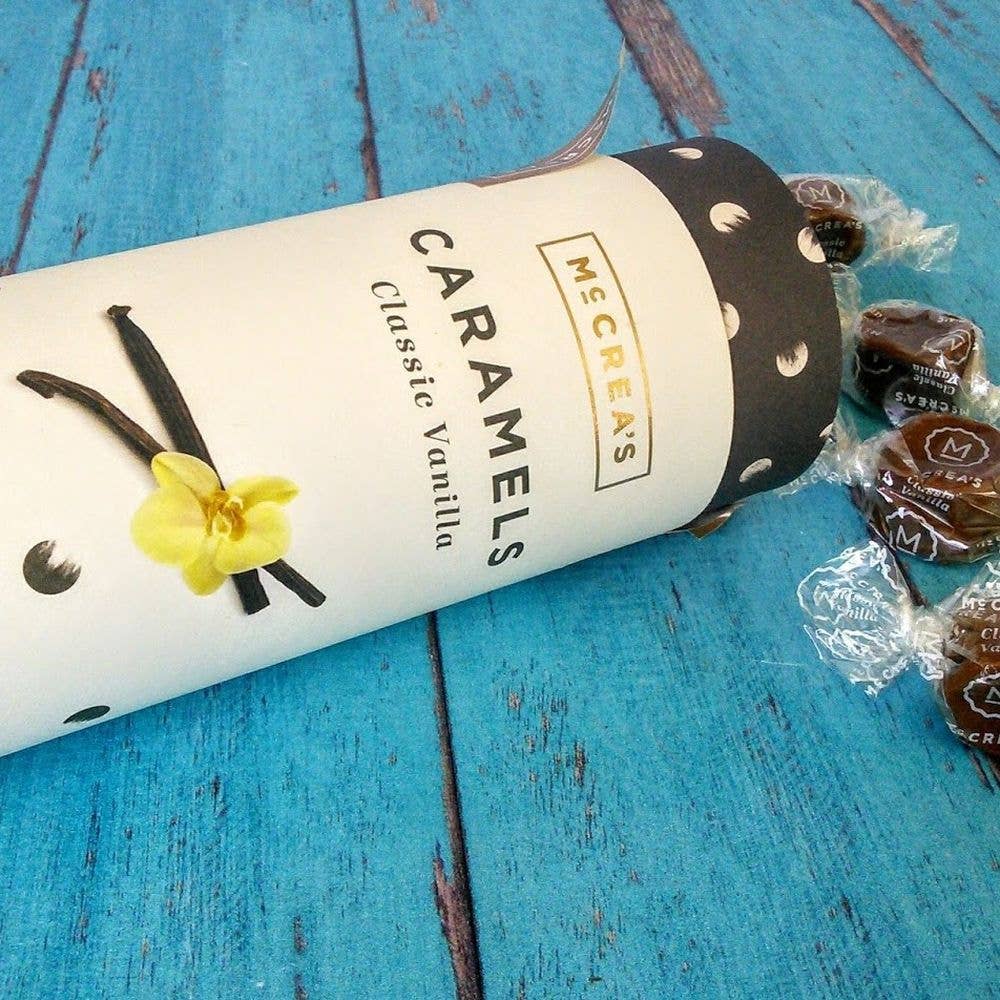McCrea's Candies - Caramels Tall Tube - Classic Vanilla