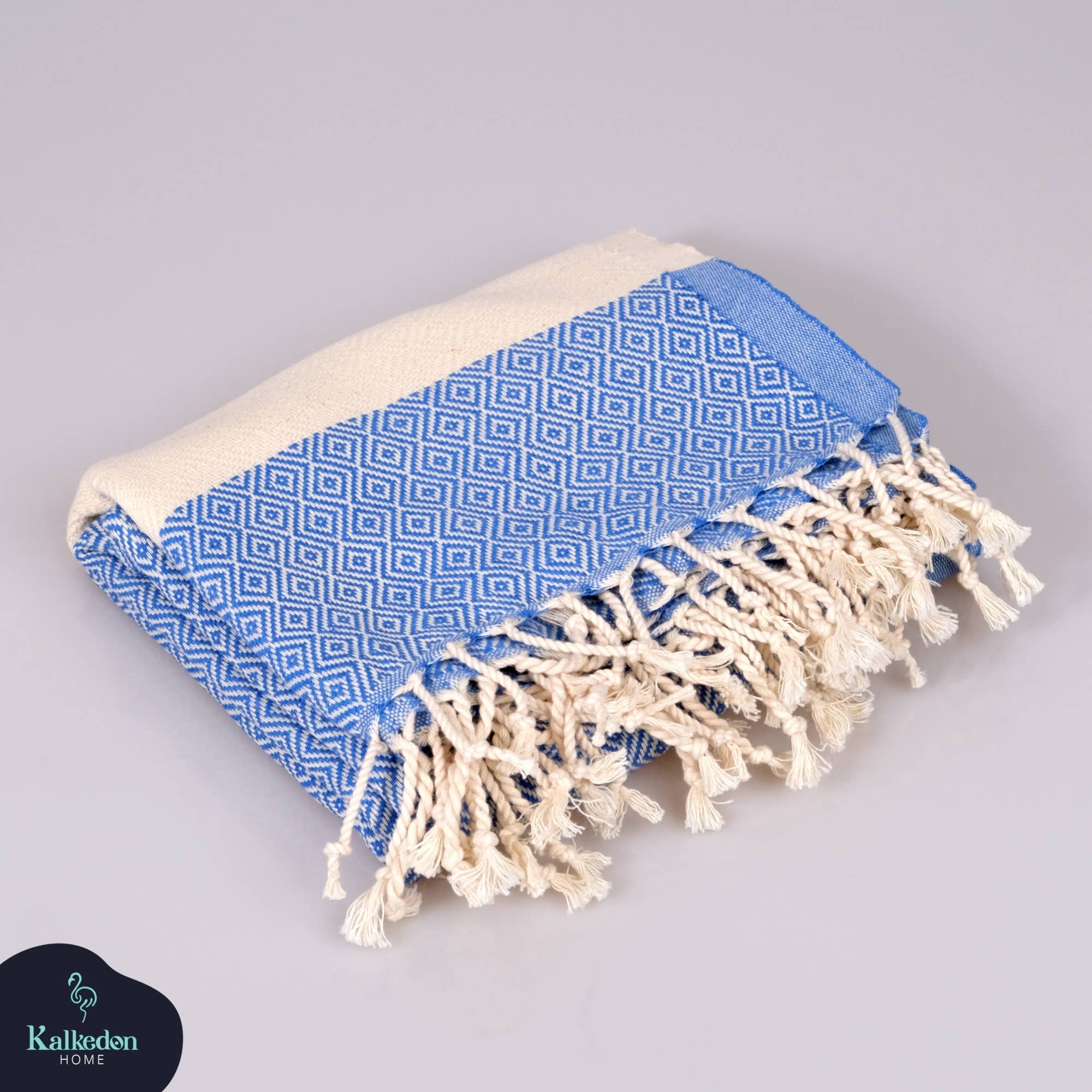 Kalkedon Towels - Turkish Towel | Peshtemal | Sand Resistant Beach Towel: Dark Green