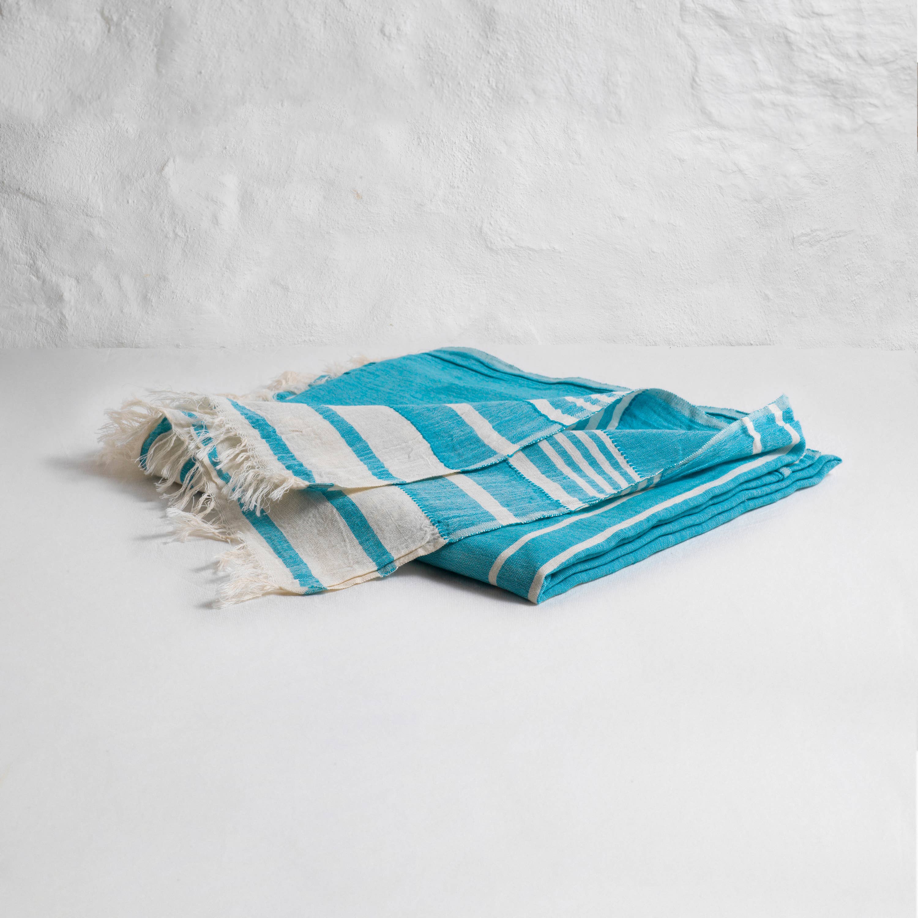 loom.ist - Helen Turkish Beach Towel: Navy